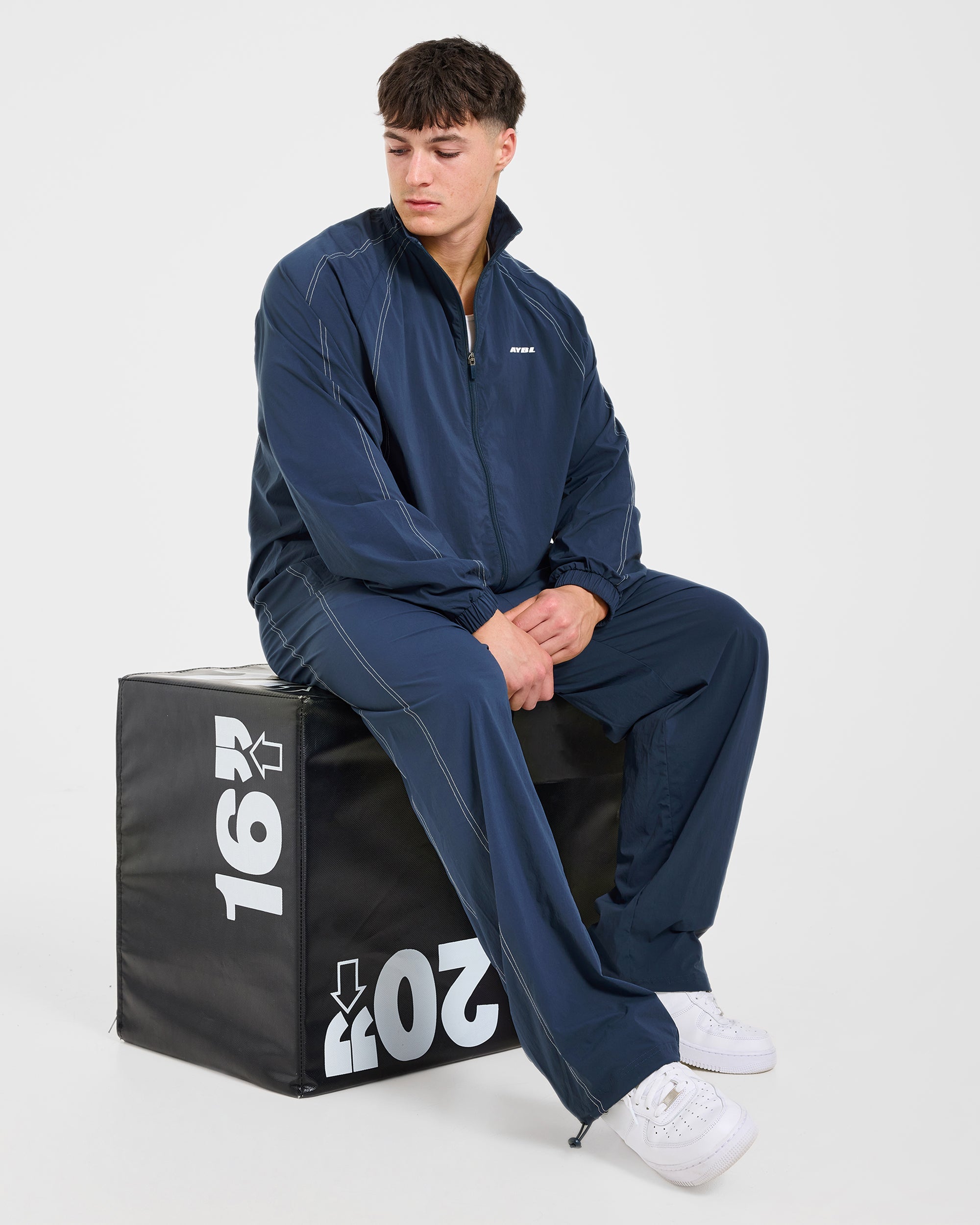 Restore Track Jacket - Navy Blau