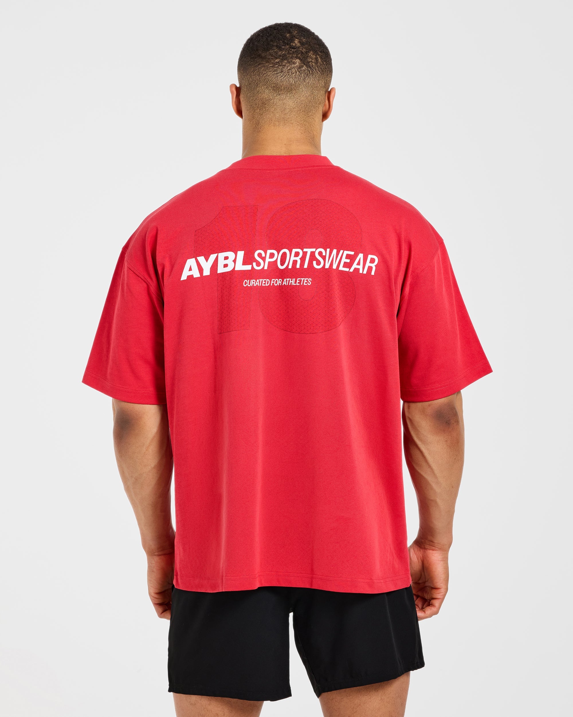 AYBL Sportswear 18 Oversized T Shirt - Rot