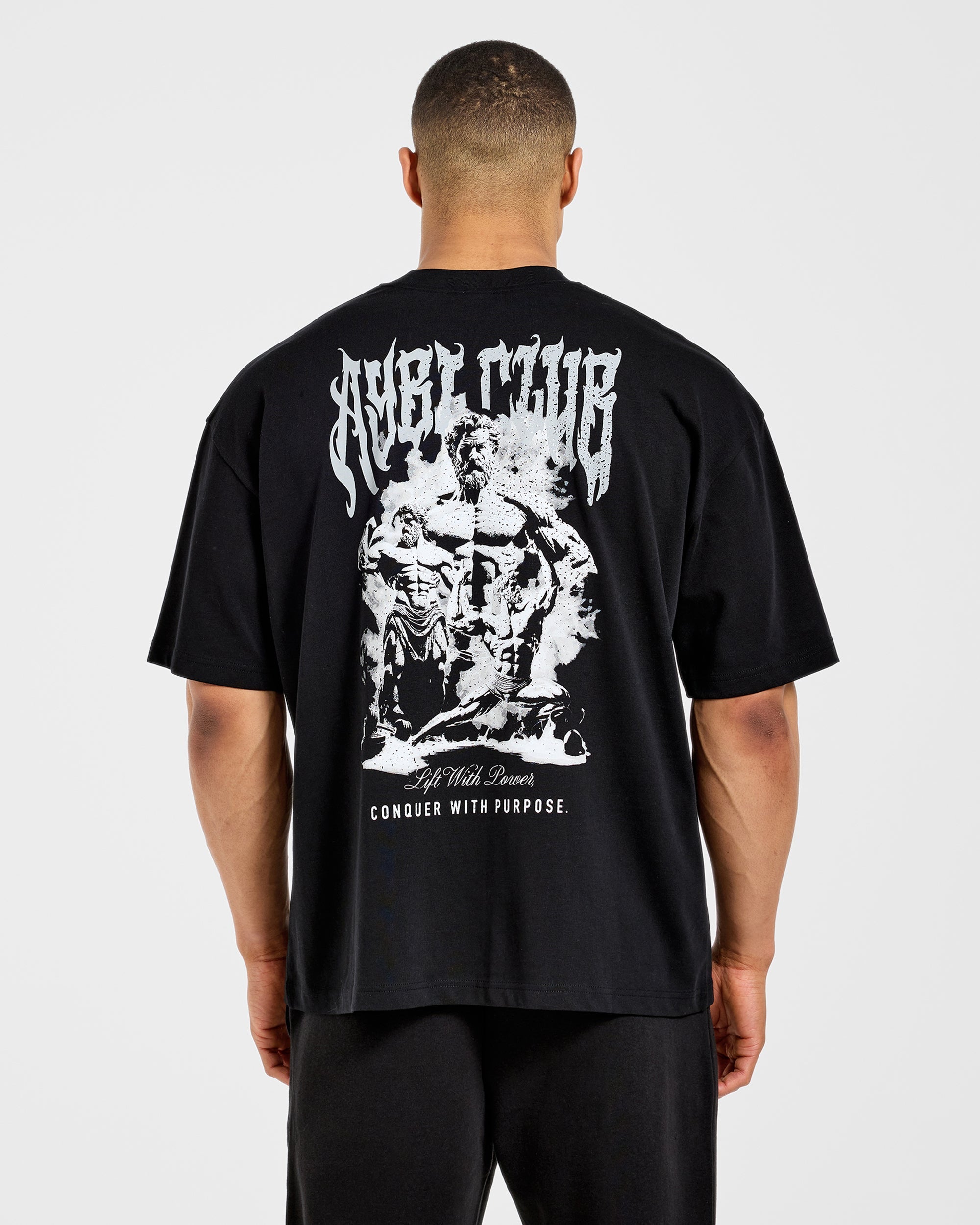 Lift Forge Oversized T Shirt - Schwarz