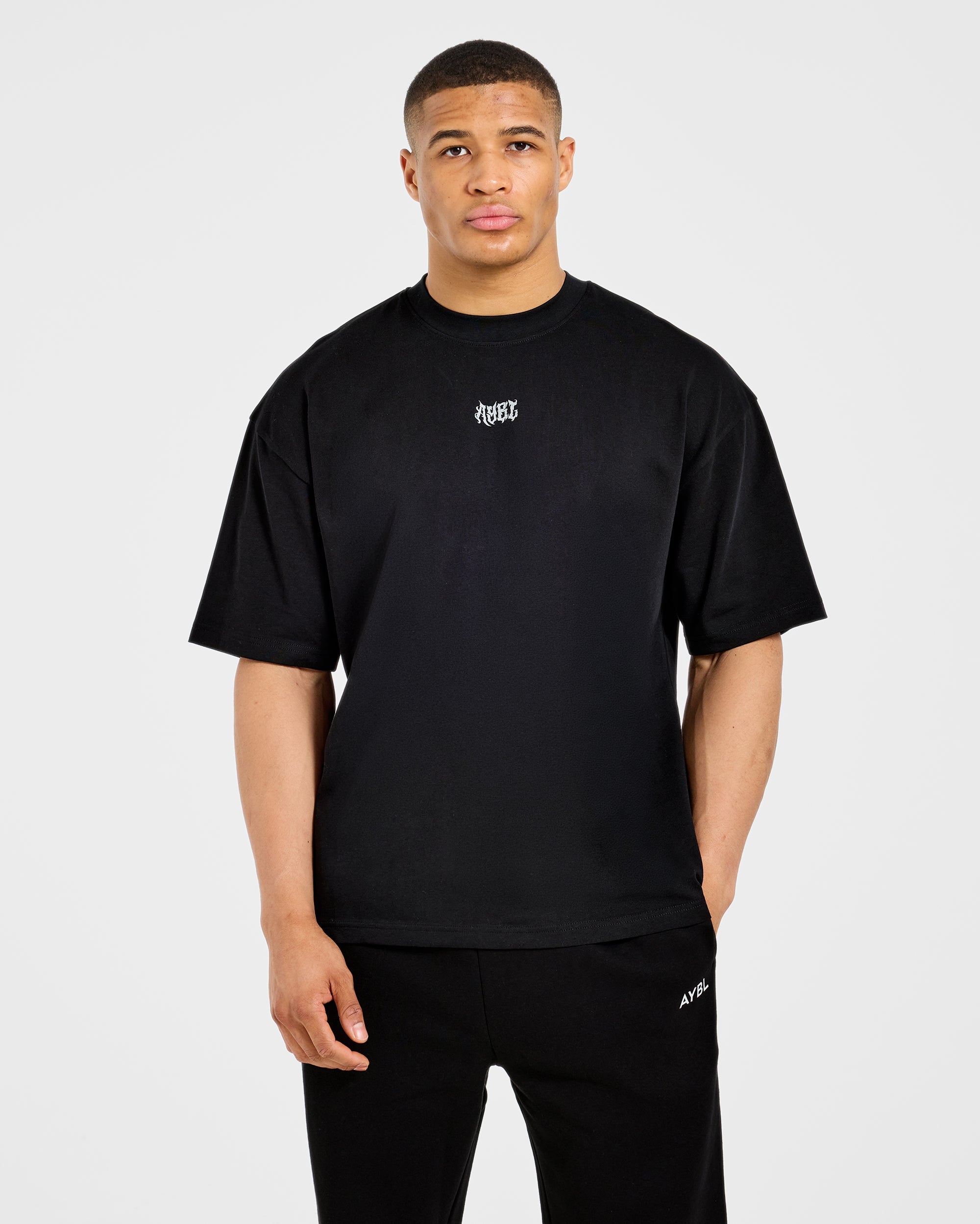 Lift Forge Oversized T Shirt - Schwarz