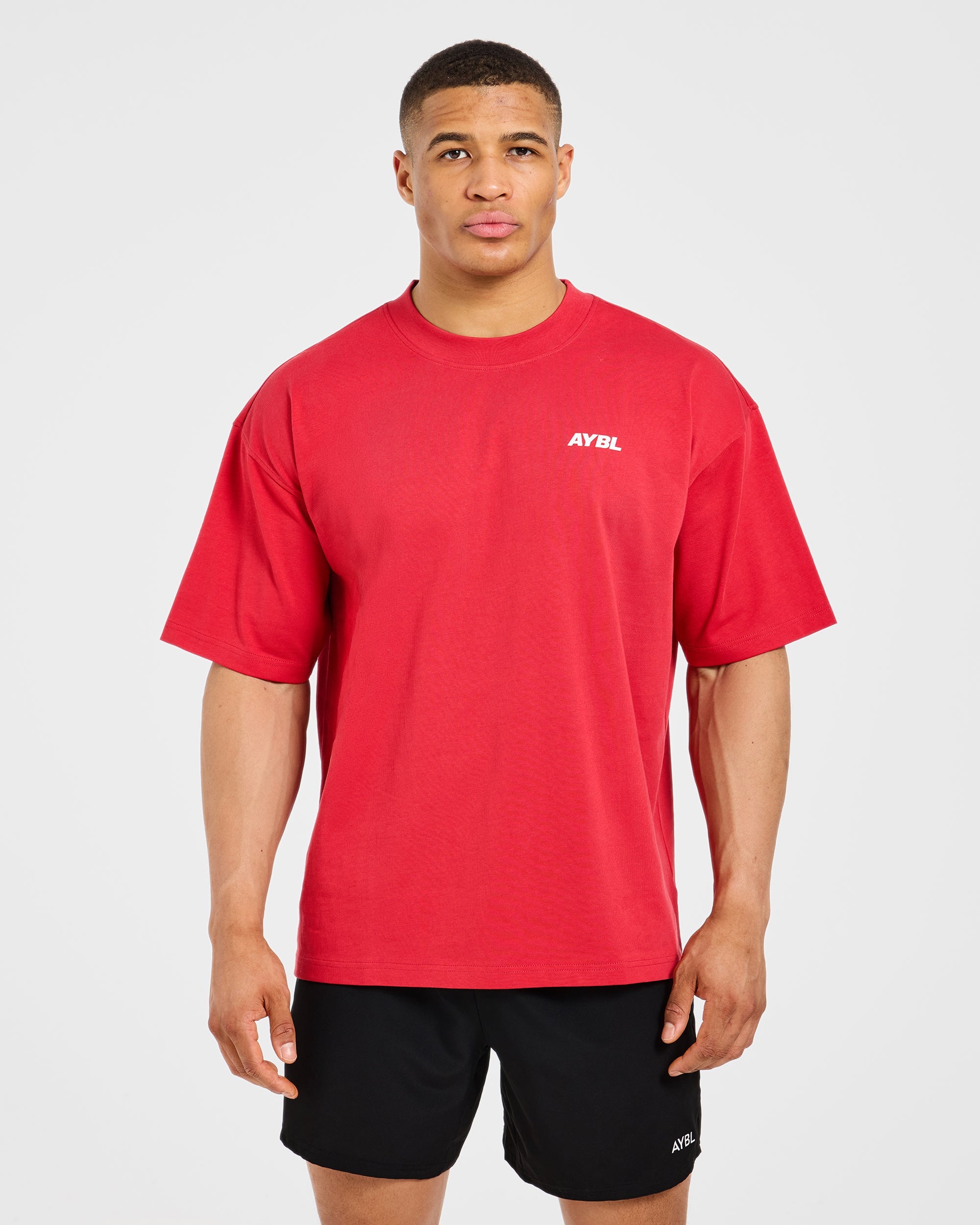 AYBL Sportswear 18 Oversized T Shirt - Rot
