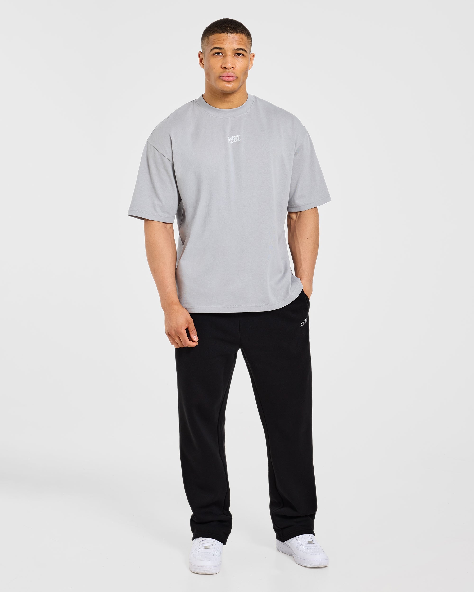 Lift Forge Oversized T Shirt - Storm Grau