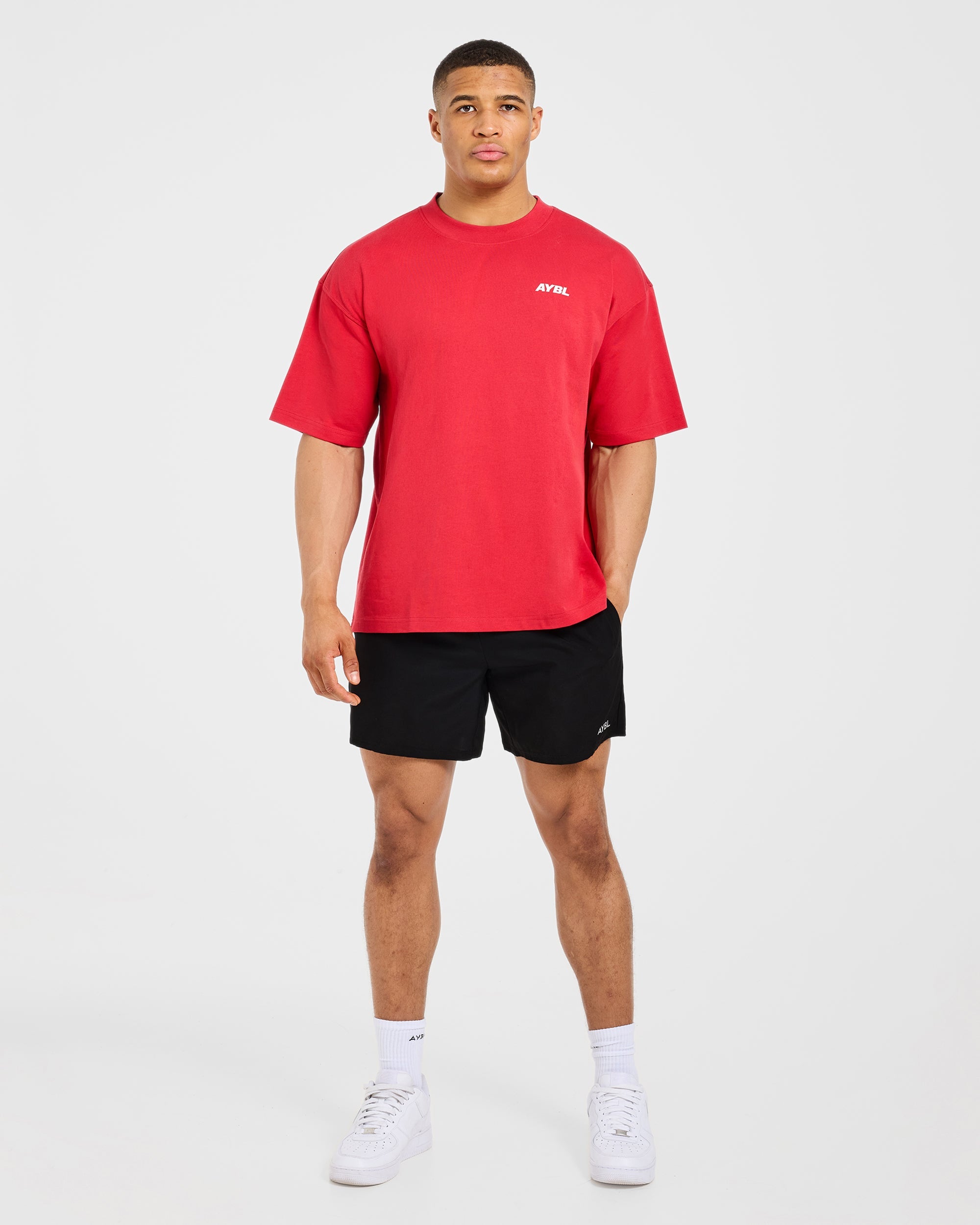 AYBL Sportswear 18 Oversized T Shirt - Rot