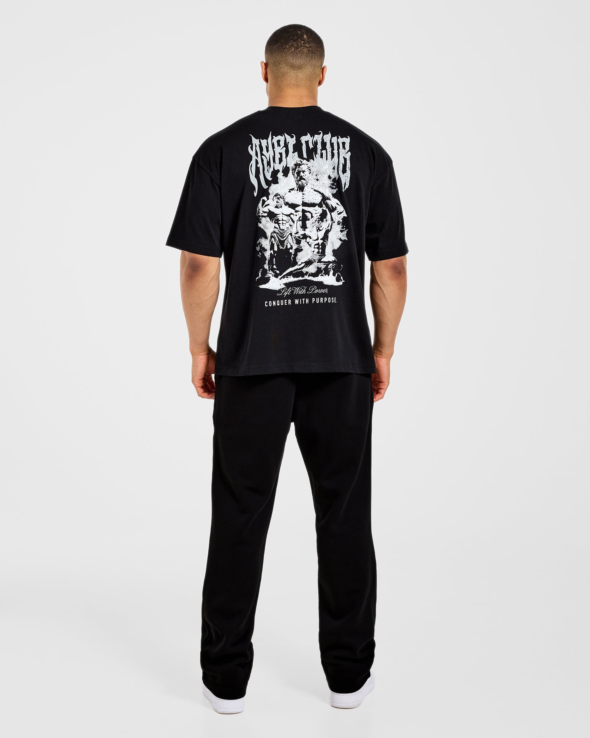 Lift Forge Oversized T Shirt - Schwarz