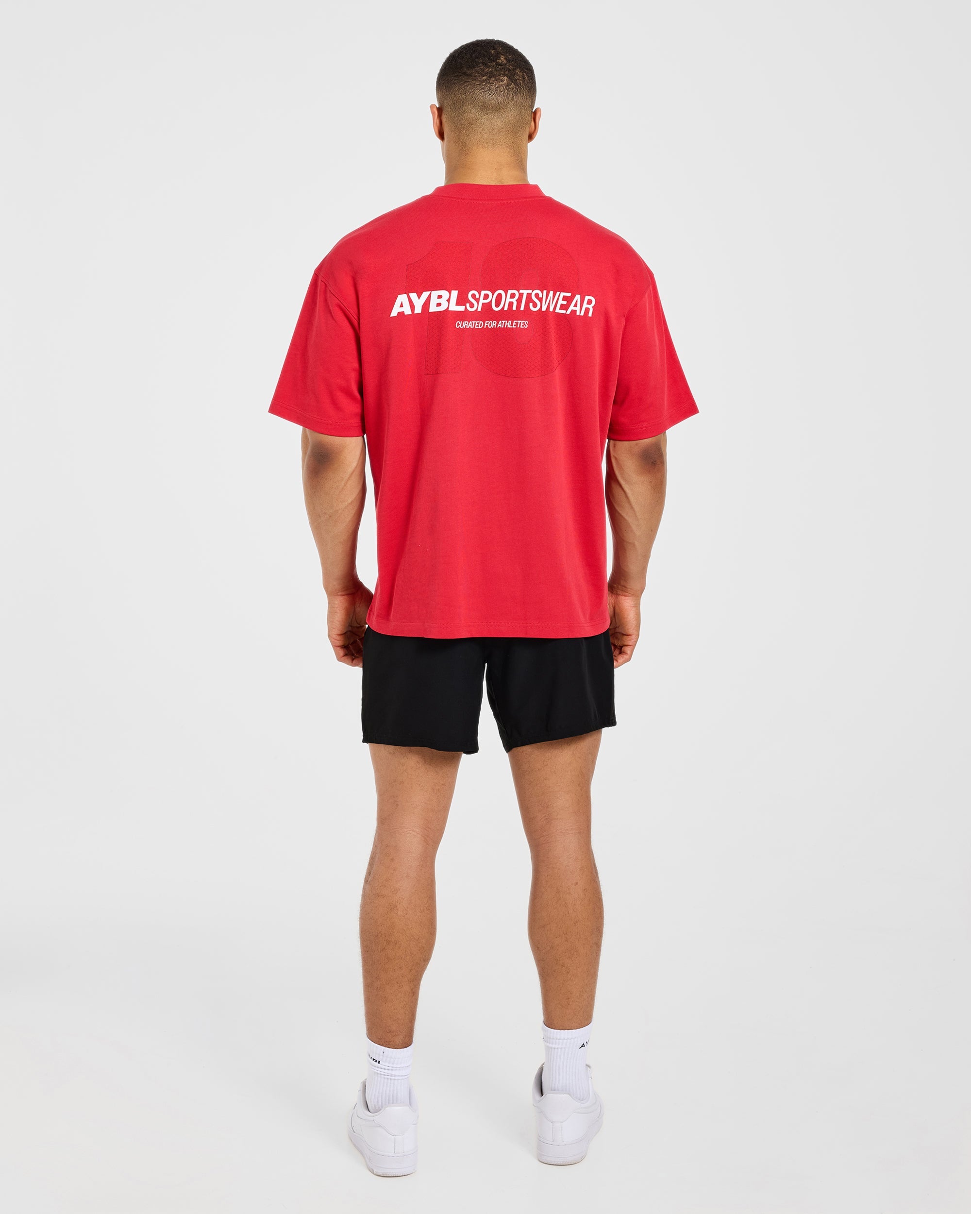 AYBL Sportswear 18 Oversized T Shirt - Rot