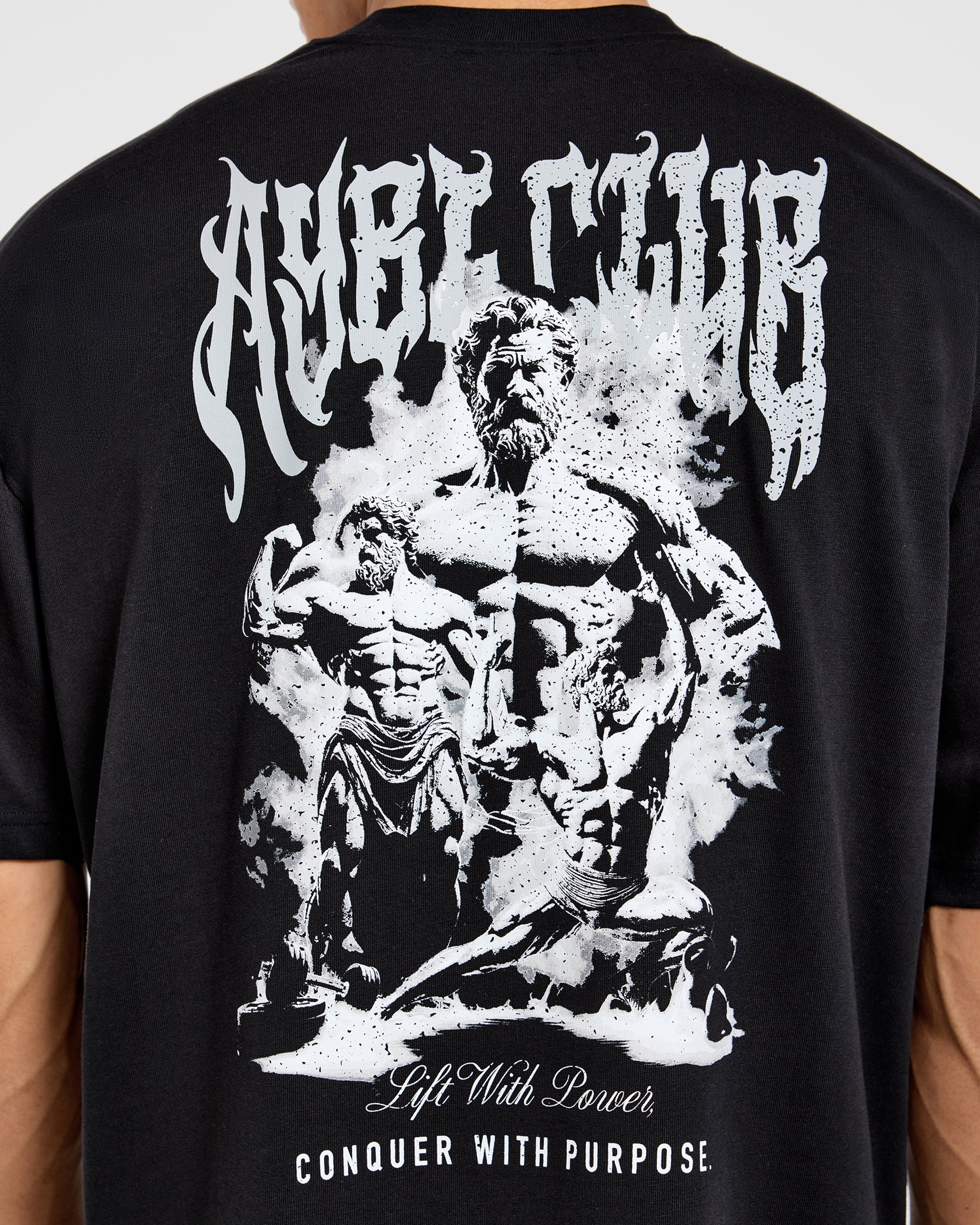 Lift Forge Oversized T Shirt - Schwarz