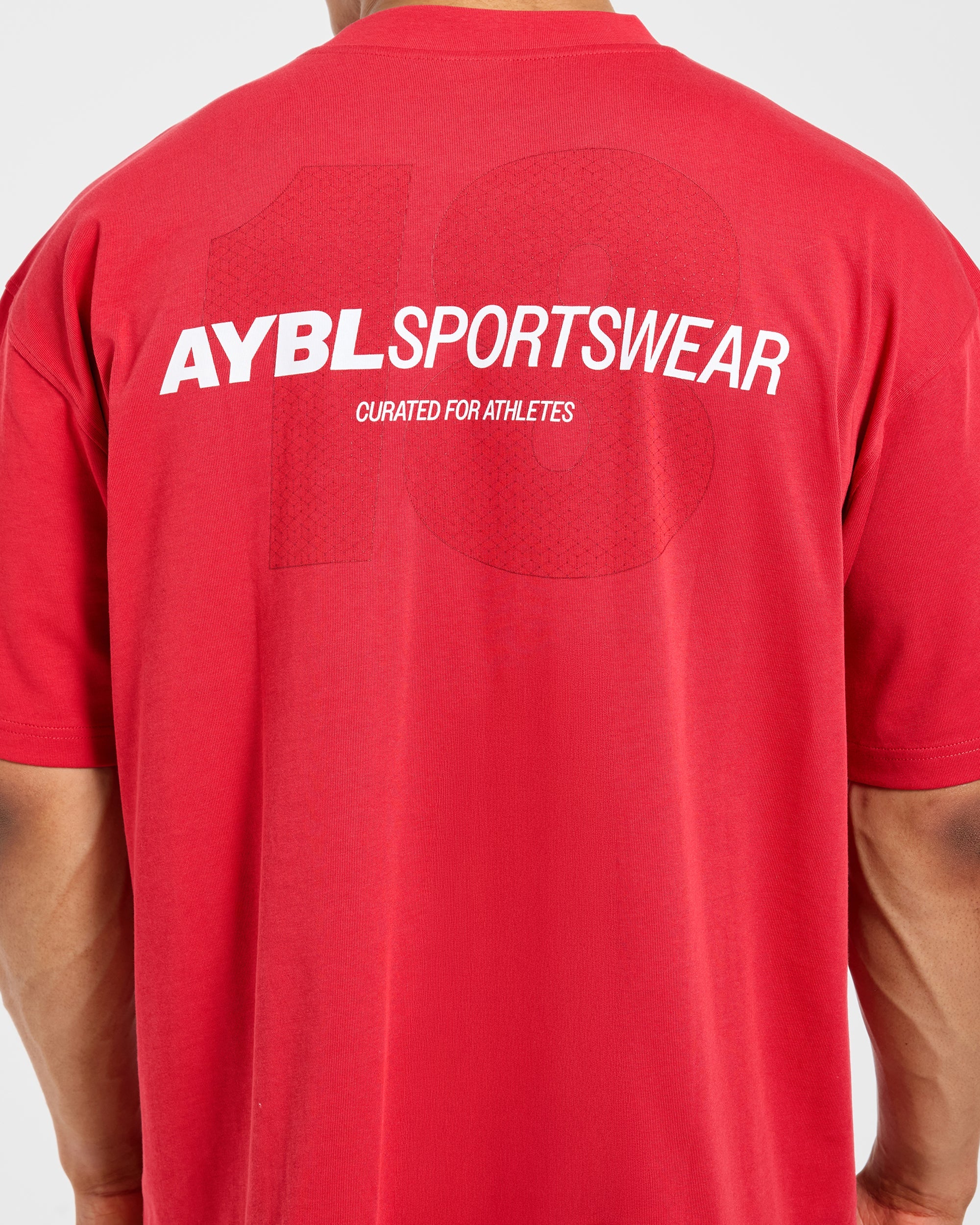 AYBL Sportswear 18 Oversized T Shirt - Rot