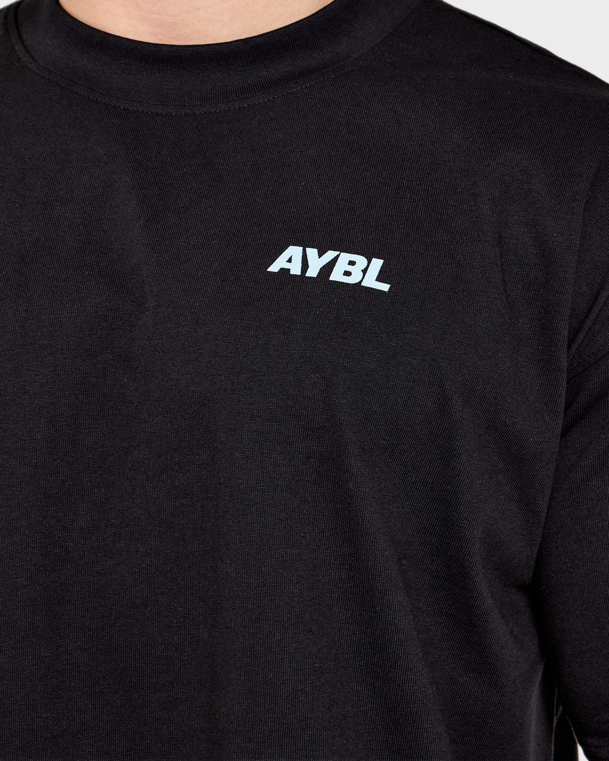 AYBL Sportswear 18 Oversized T Shirt - Schwarz