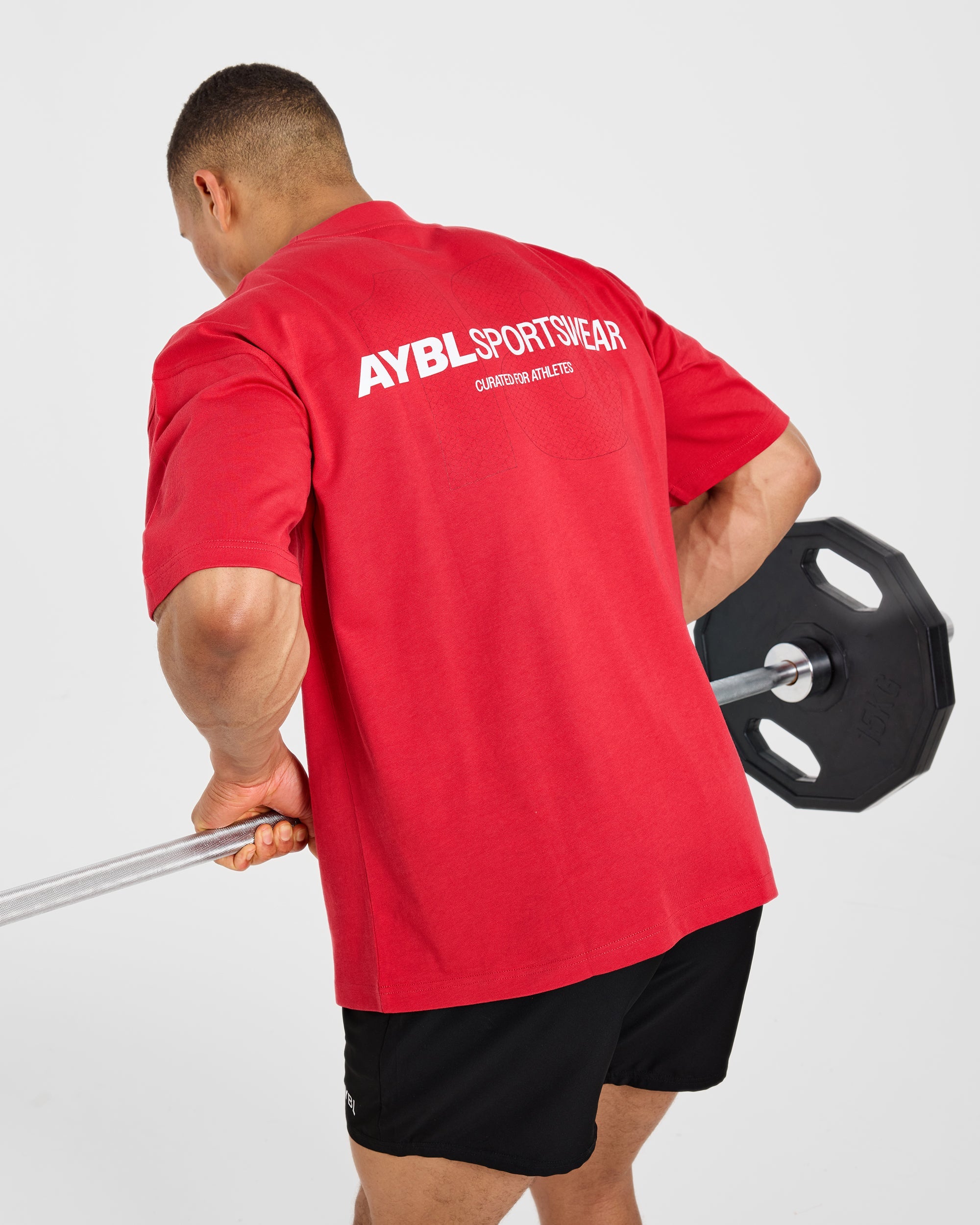 AYBL Sportswear 18 Oversized T Shirt - Rot