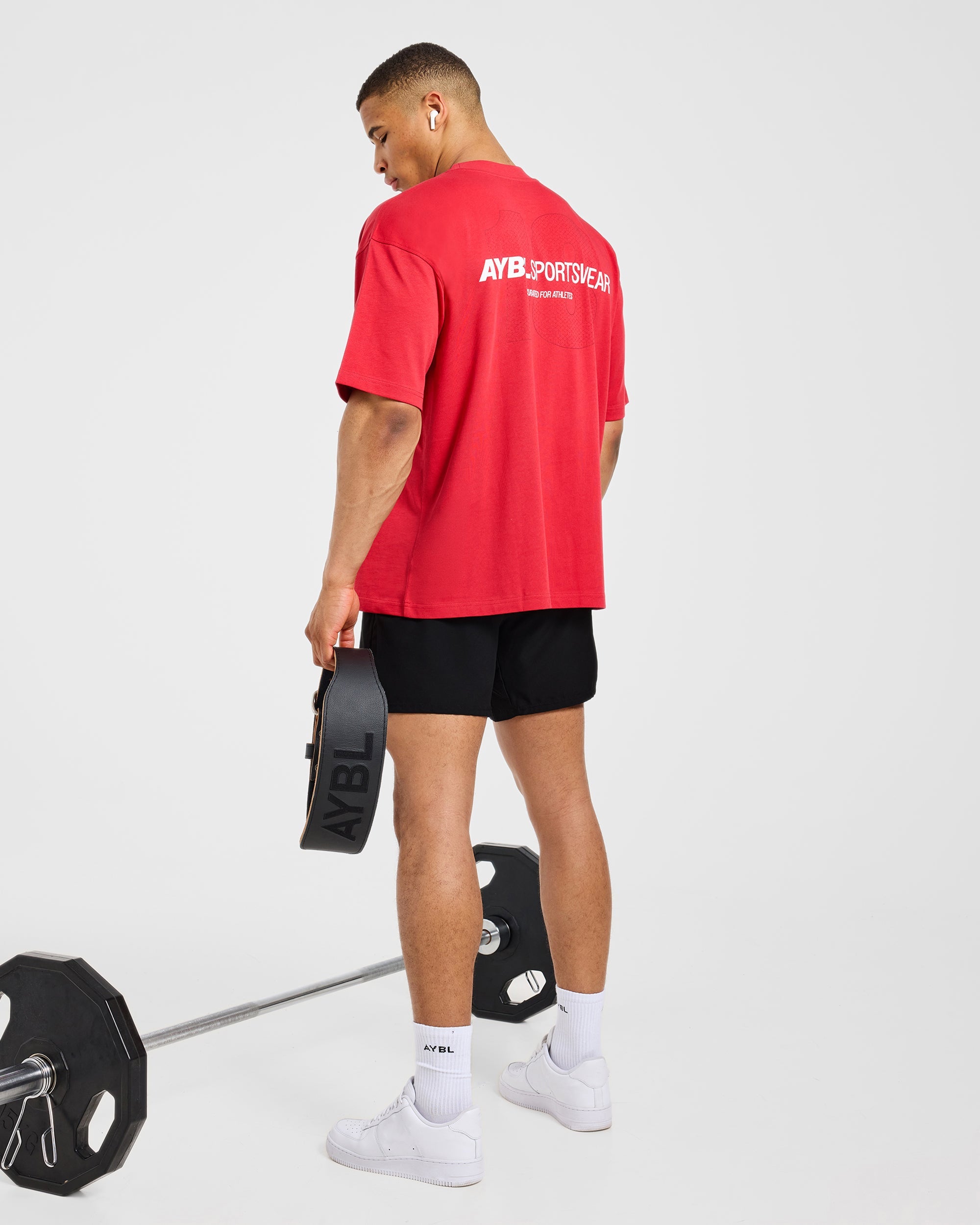AYBL Sportswear 18 Oversized T Shirt - Rot