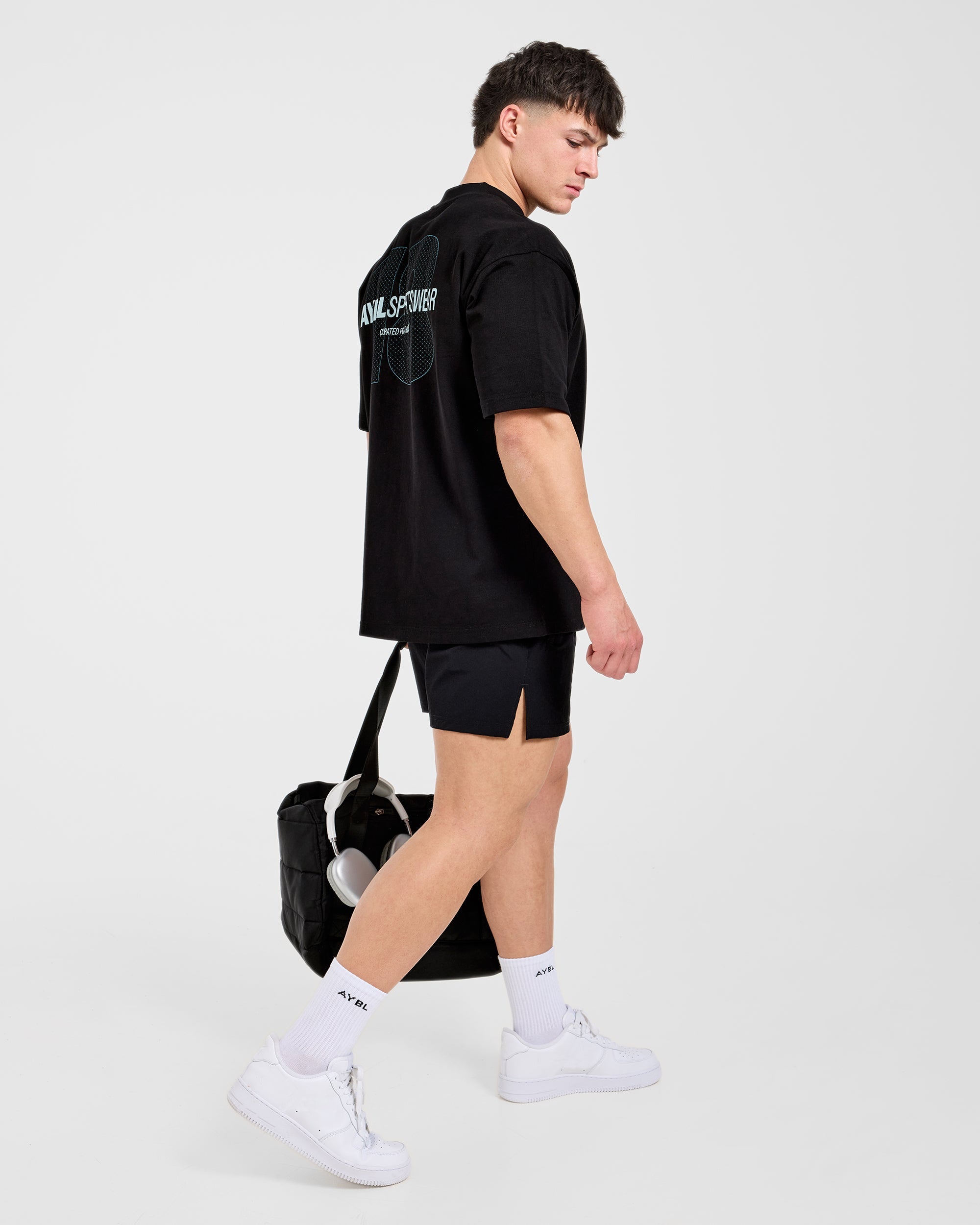 AYBL Sportswear 18 Oversized T Shirt - Schwarz