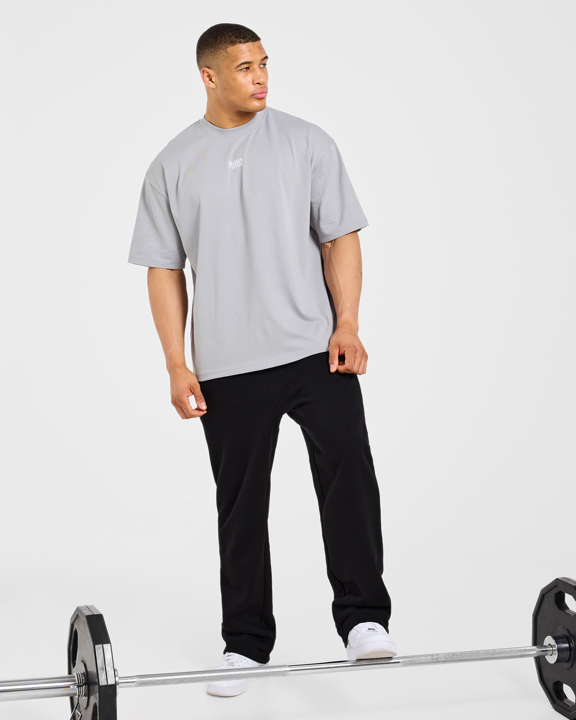 Lift Forge Oversized T Shirt - Storm Grau