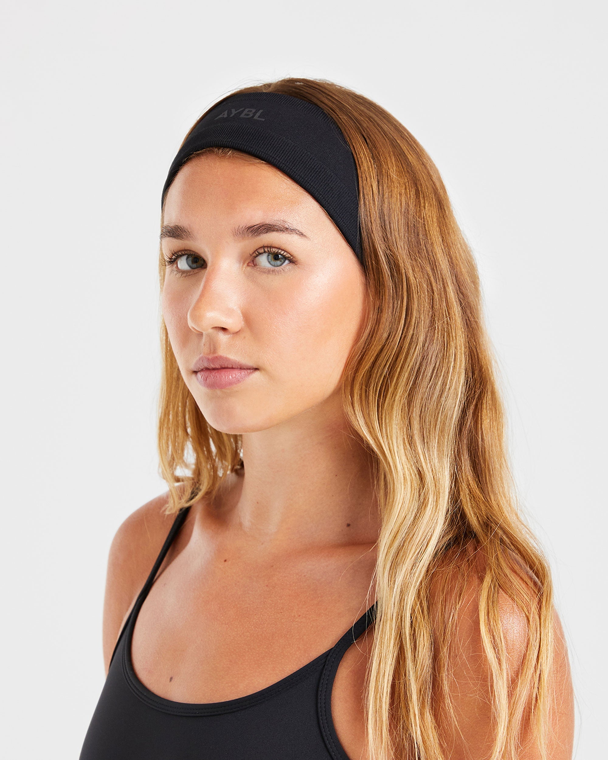 Seamless Headband - Schwarz