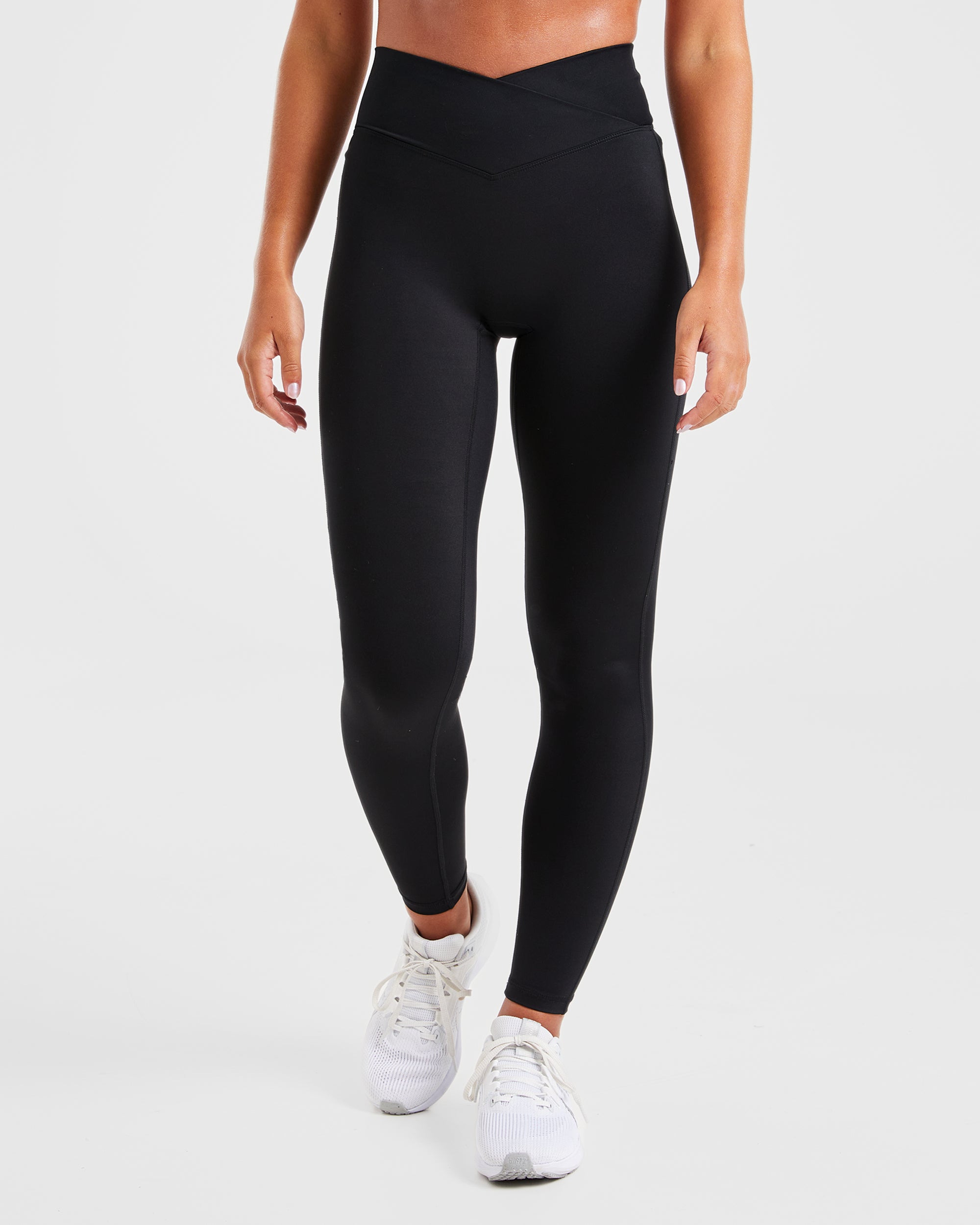 Sculpt Wrap Leggings - Schwarz