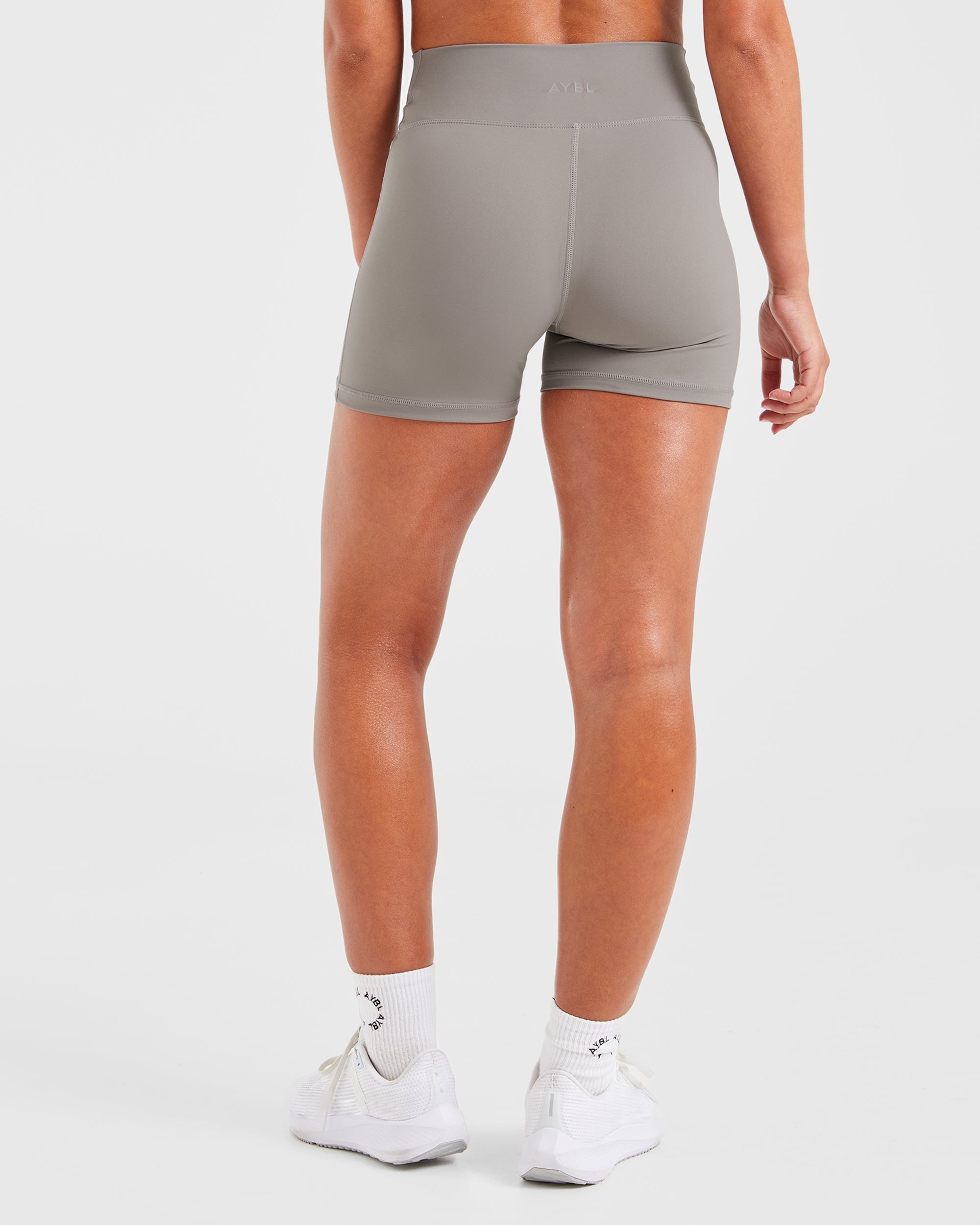 Sculpt Wrap Shorts - Smoke Grau