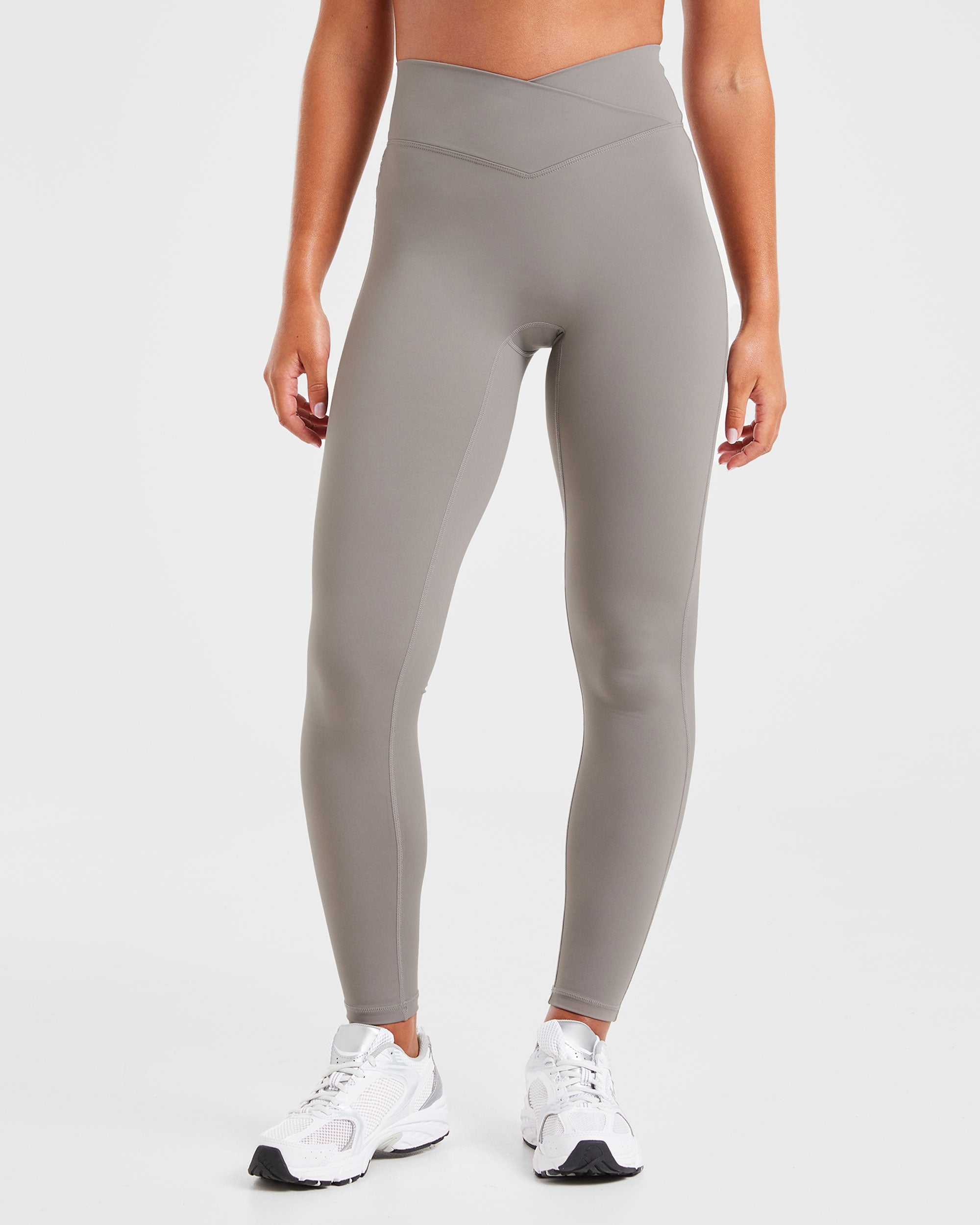 Sculpt Wrap Leggings - Smoke Grau