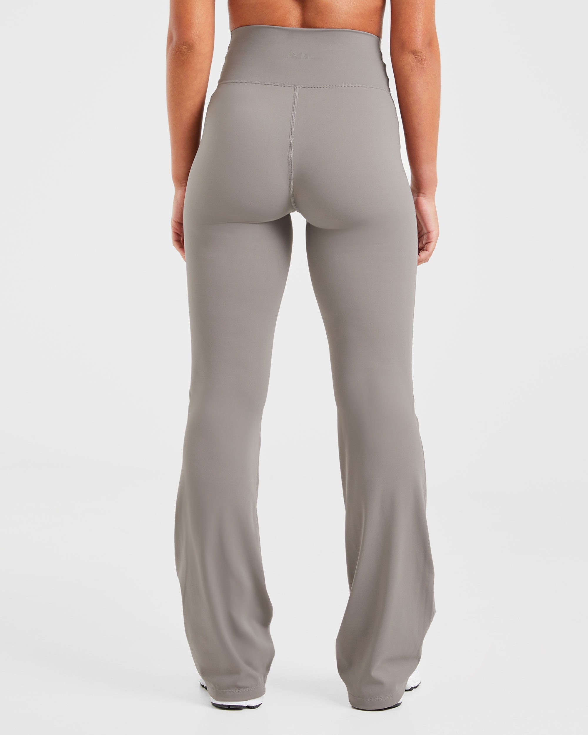 Sculpt Wrap Flared Leggings - Smoke Grau