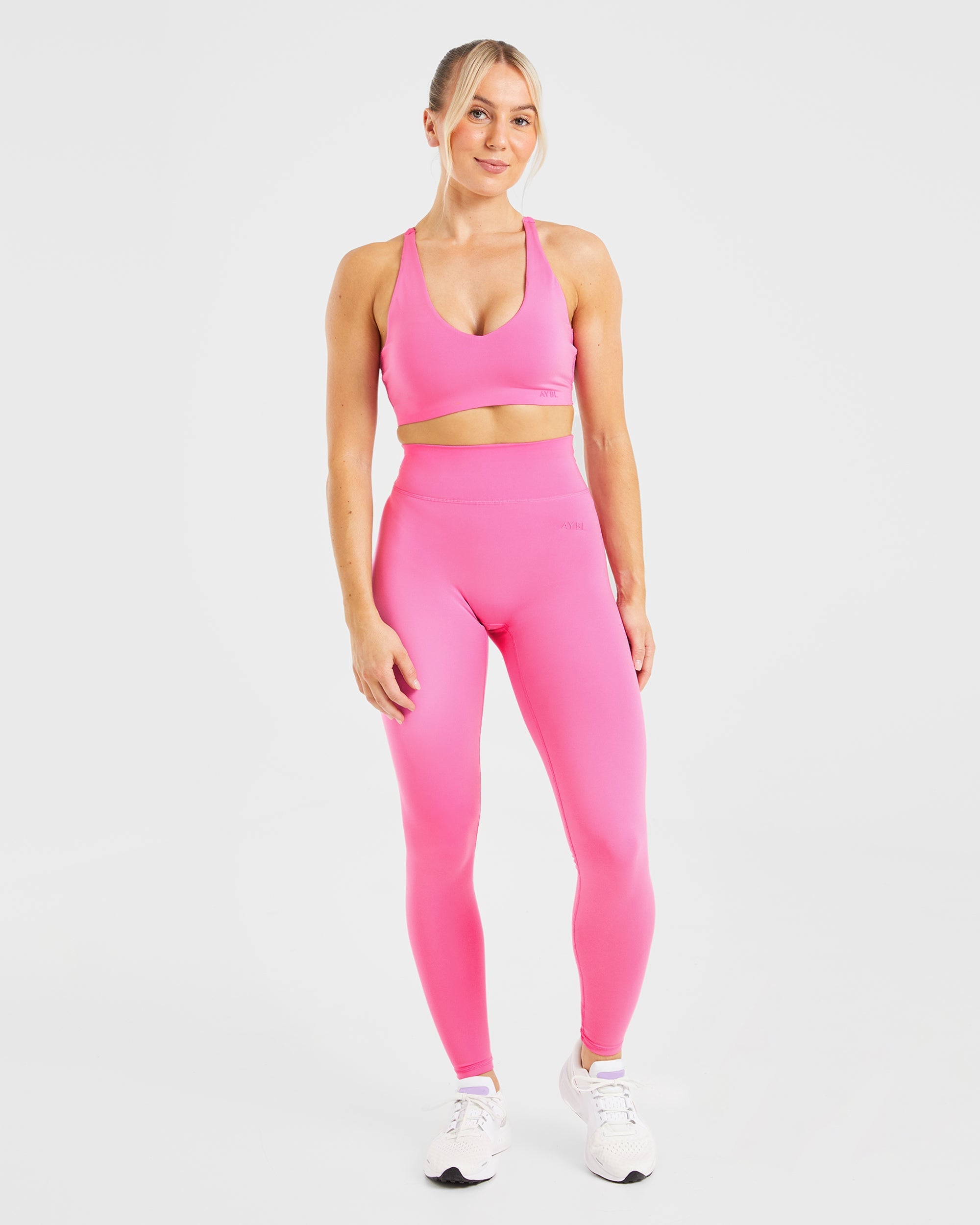 Staple Leggings - Summer Rosa