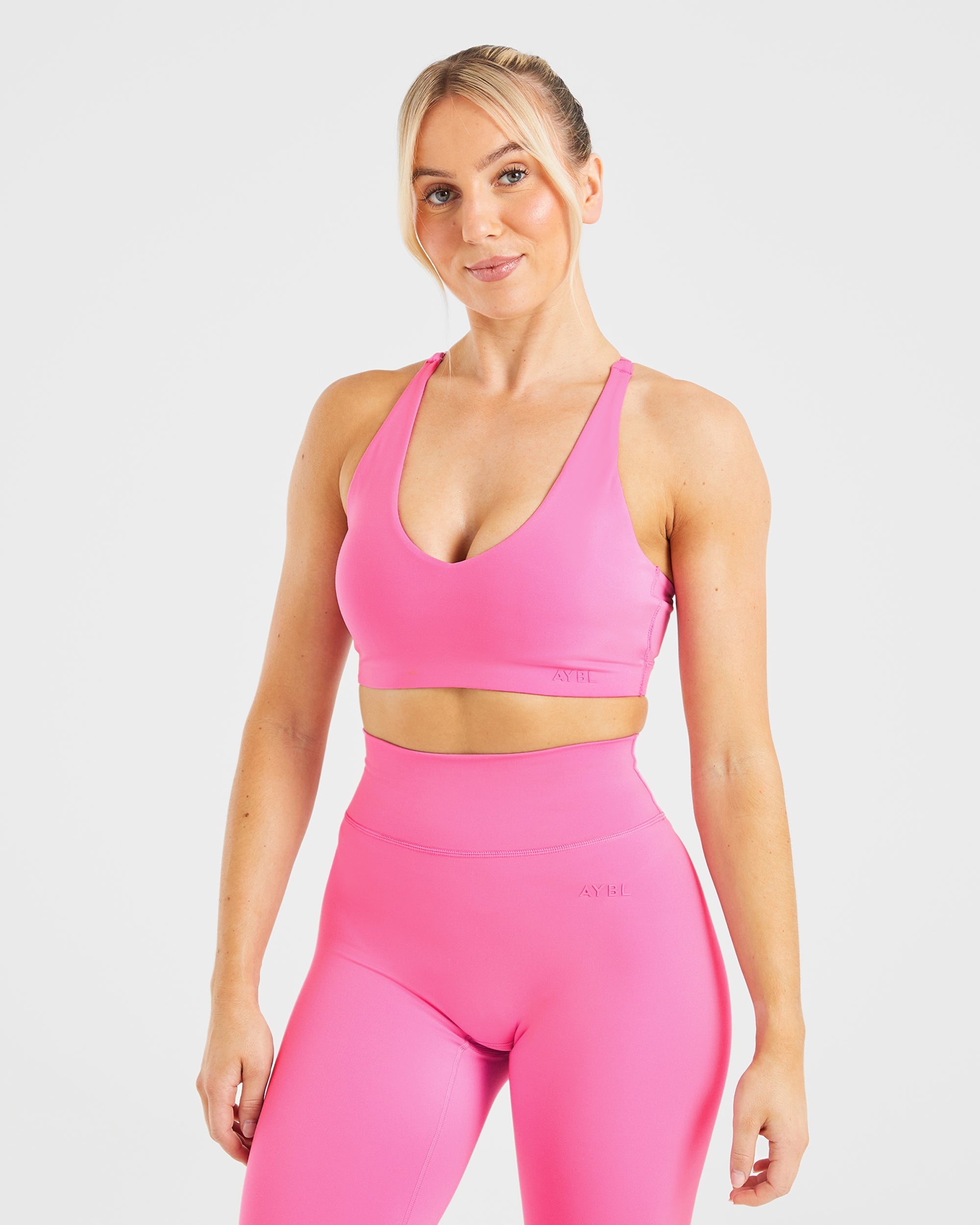 Staple Sports Bra - Summer Rosa