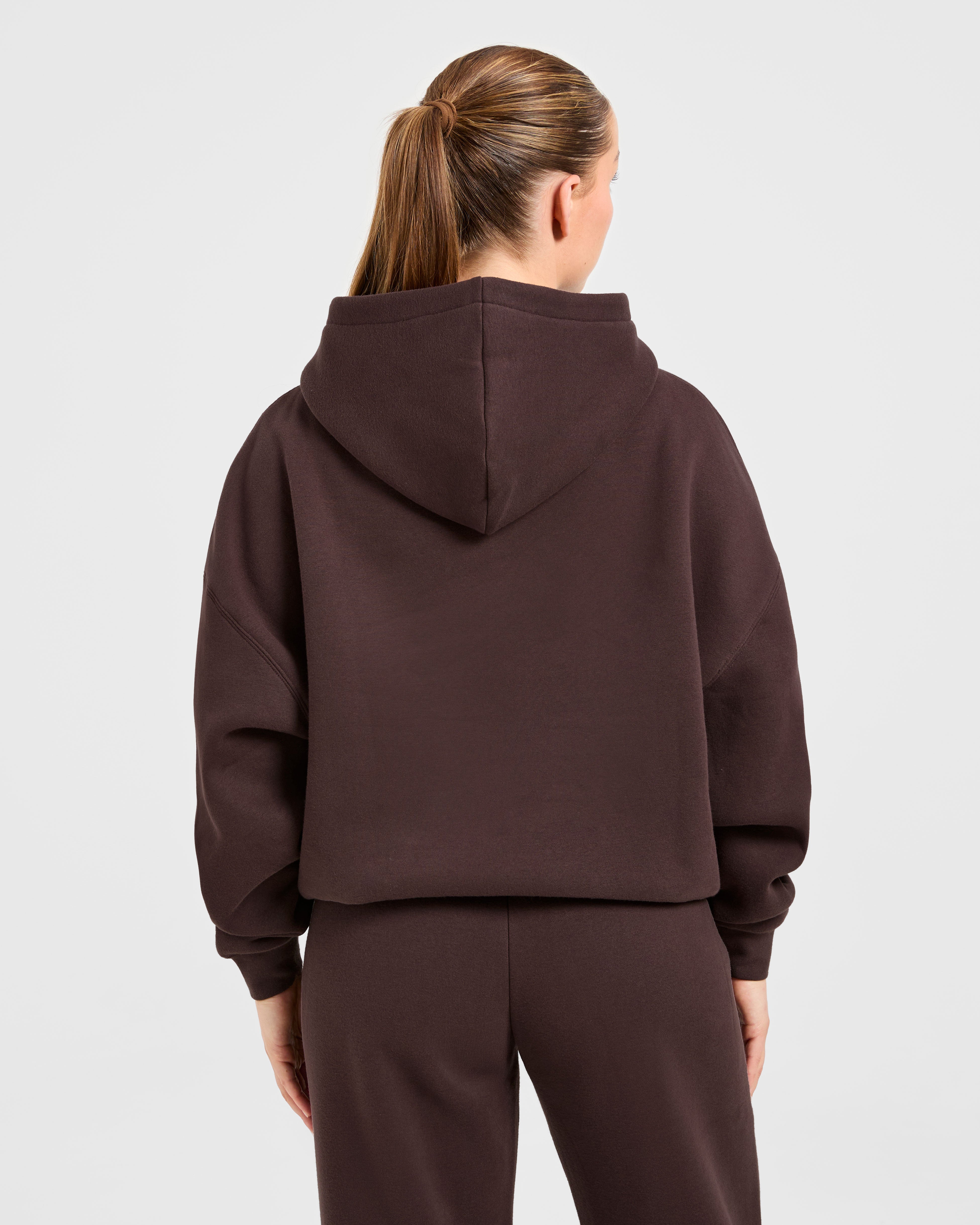 Varsity 2.0 Oversized Hoodie - Cocoa Braun