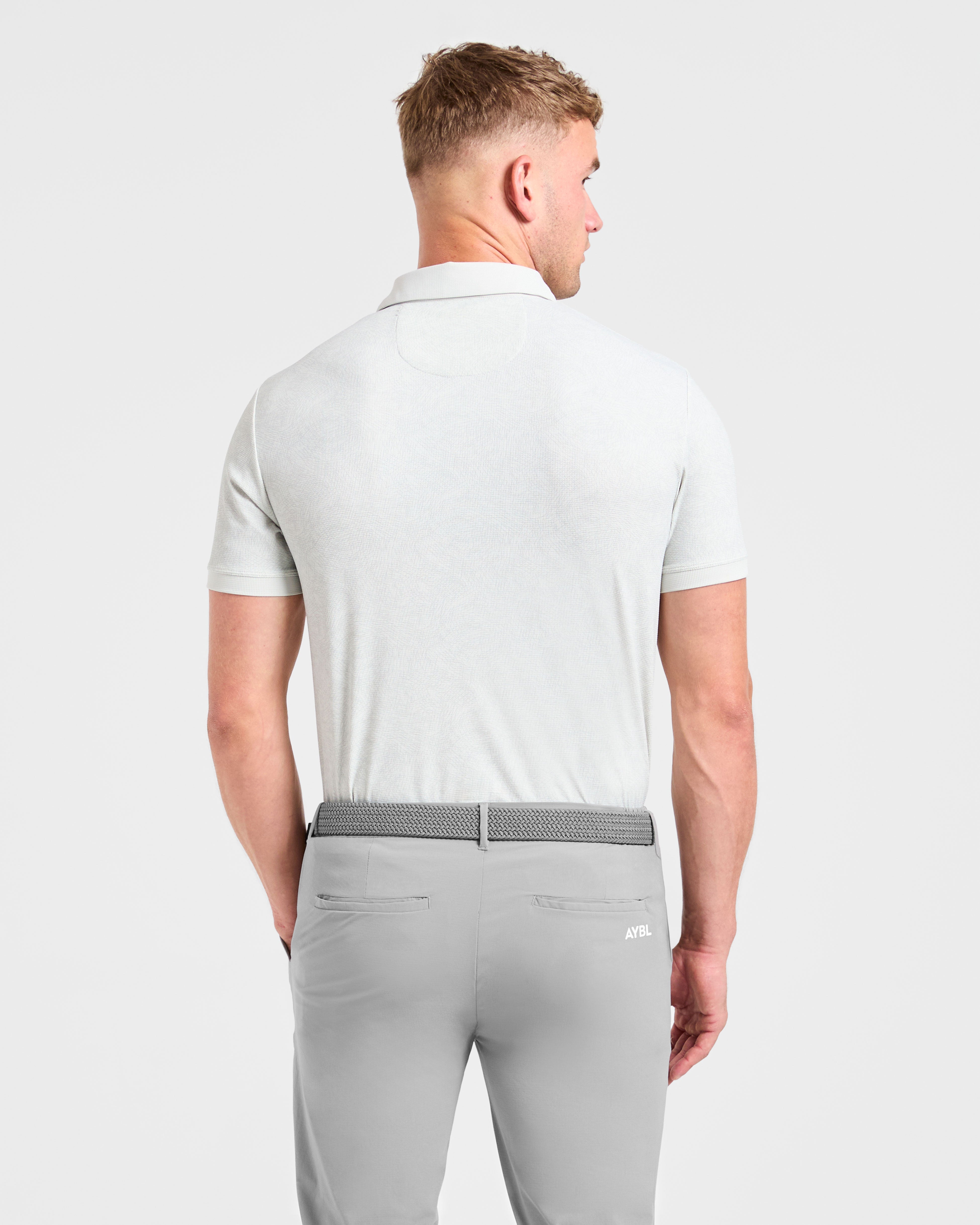 Precision Static Polo - Ice Grau