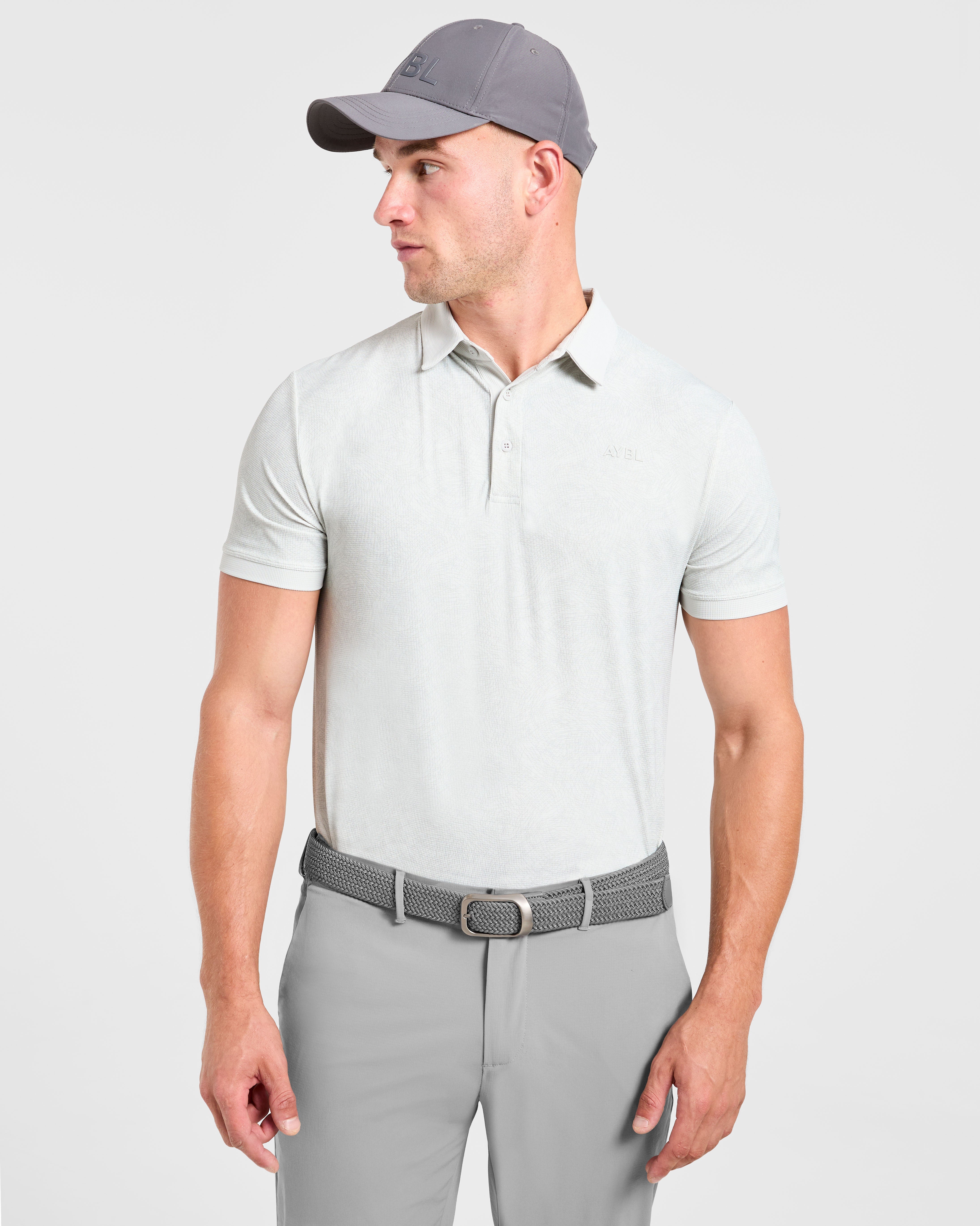 Precision Static Polo - Ice Grau