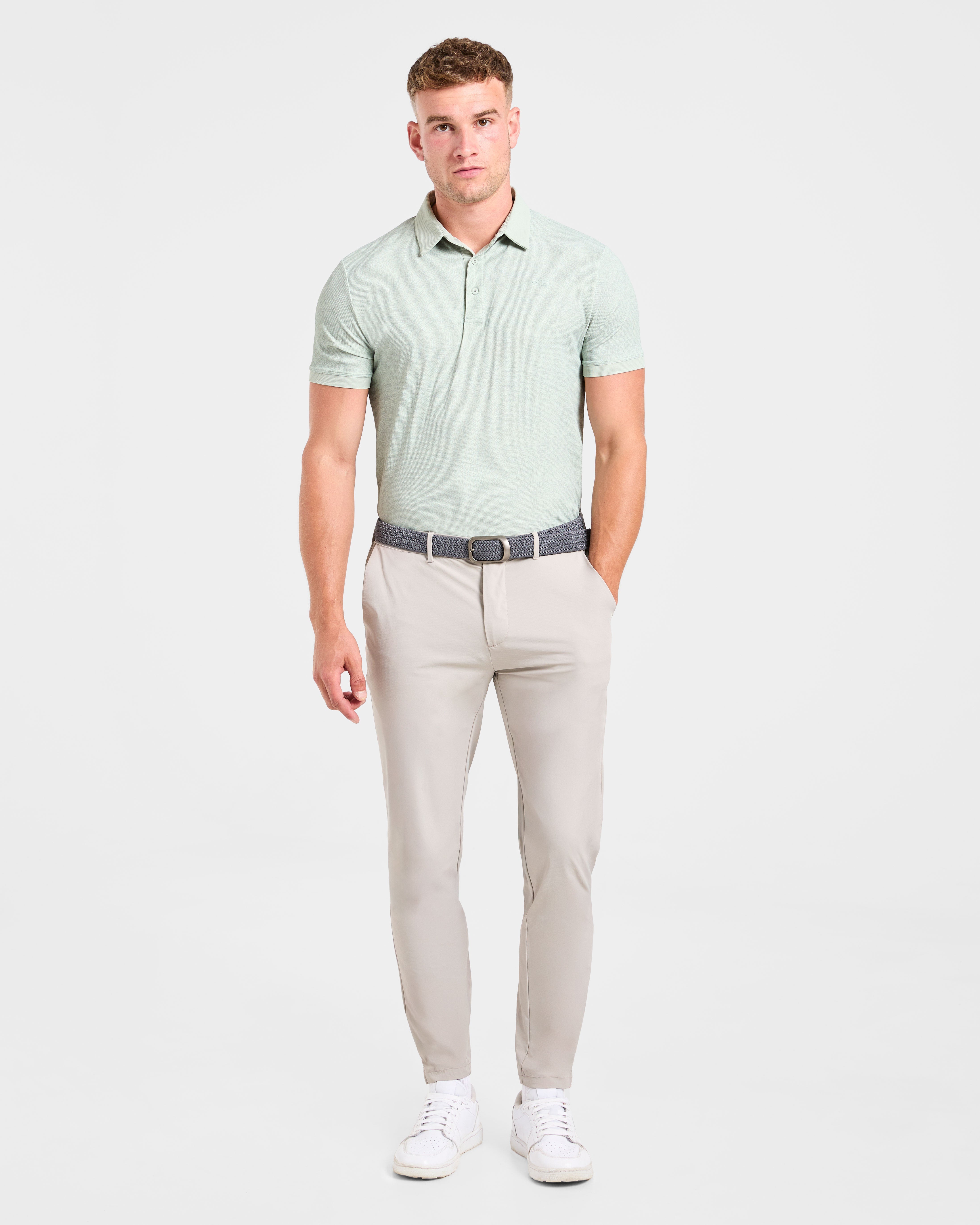 Precision Static Polo - Washed Sage