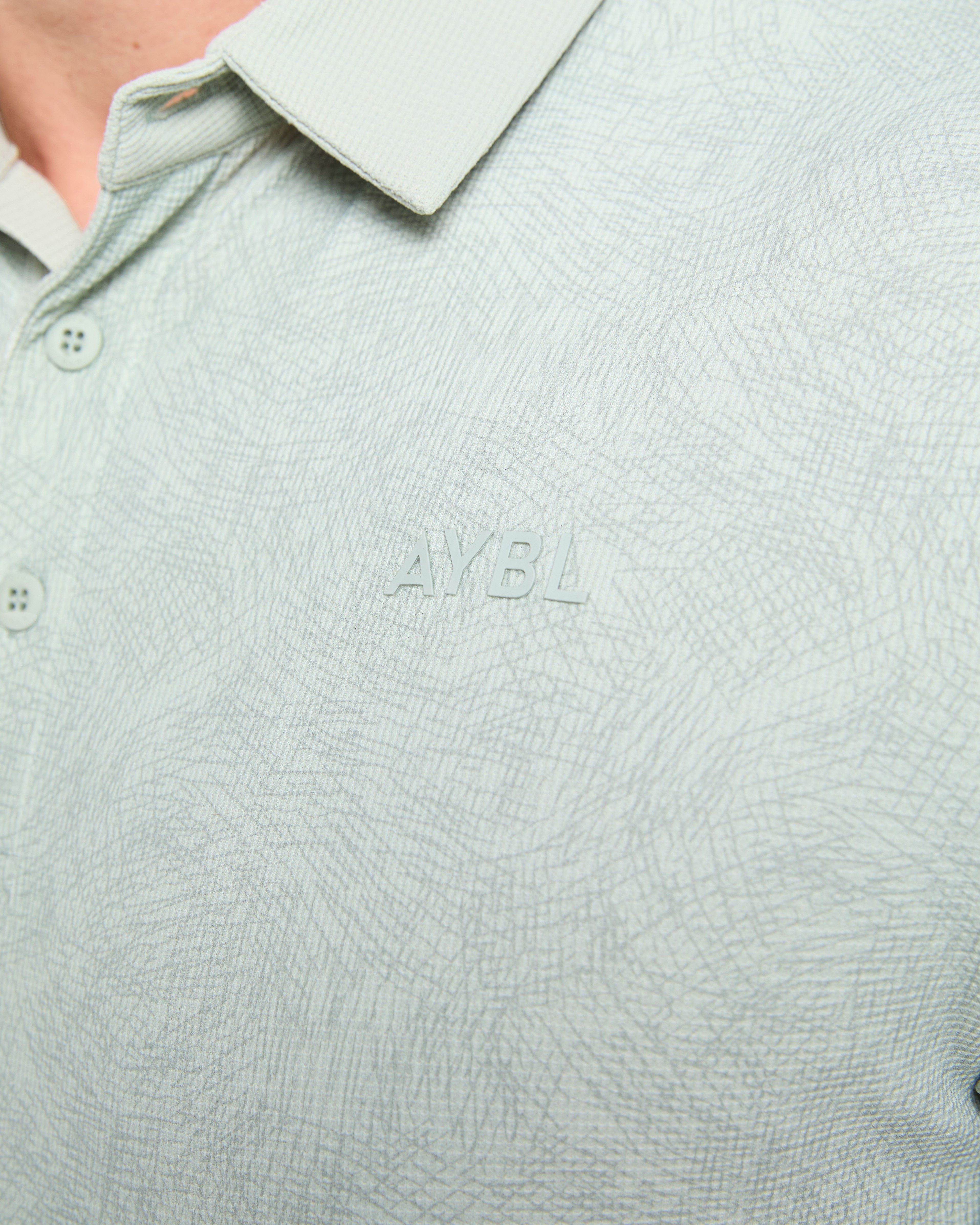 Precision Static Polo - Washed Sage