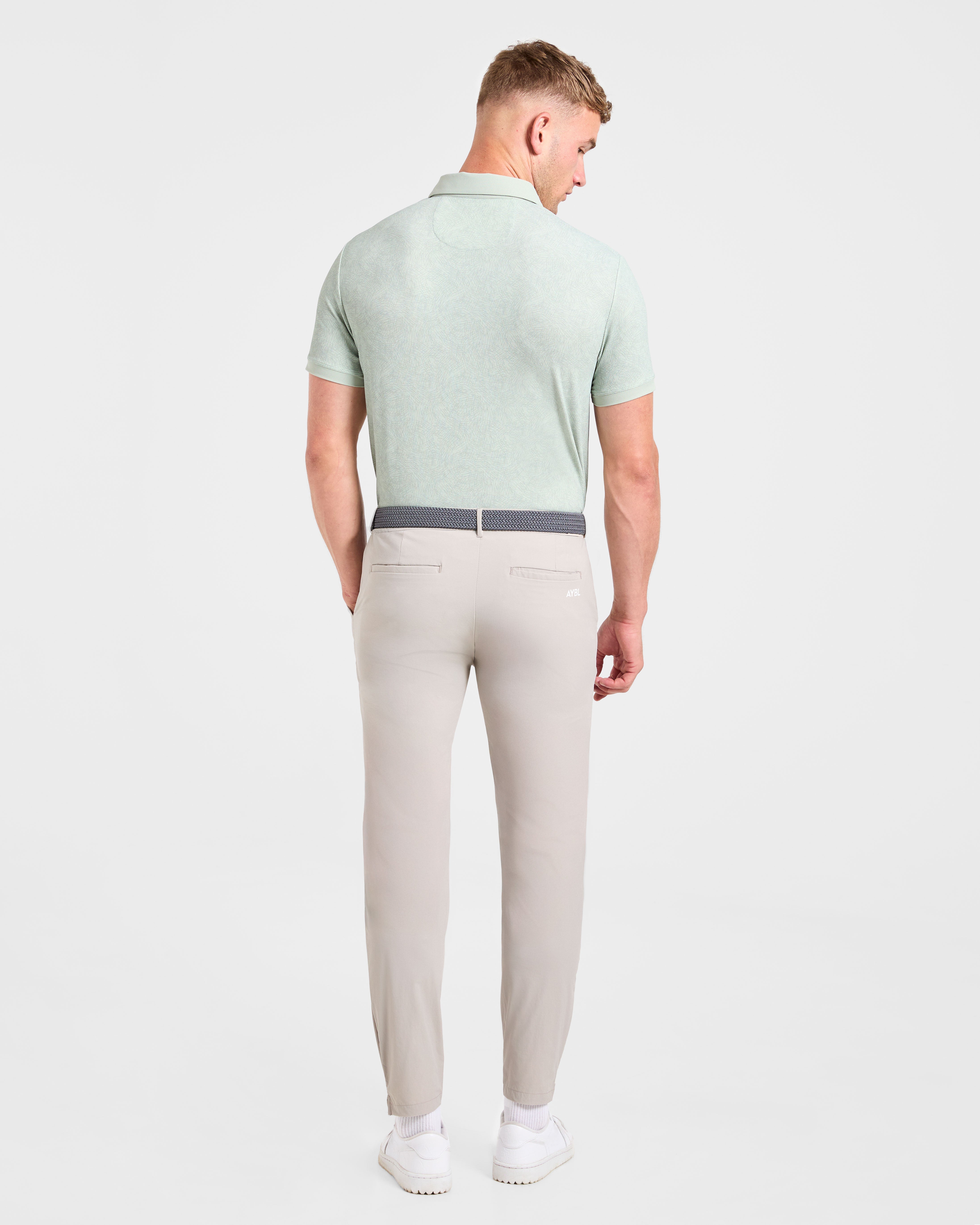 Precision Static Polo - Washed Sage