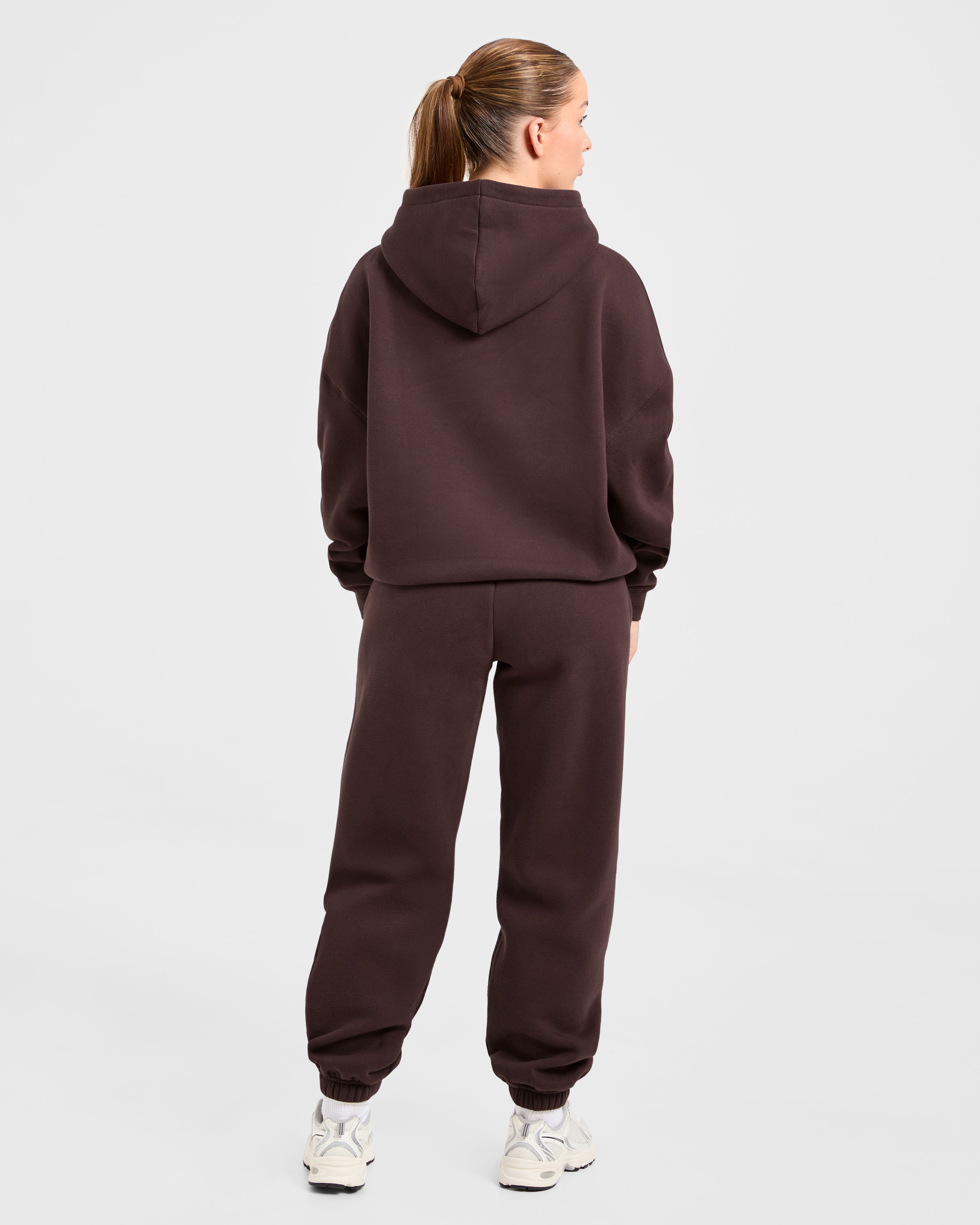 Varsity 2.0 Oversized Joggers - Cocoa Braun