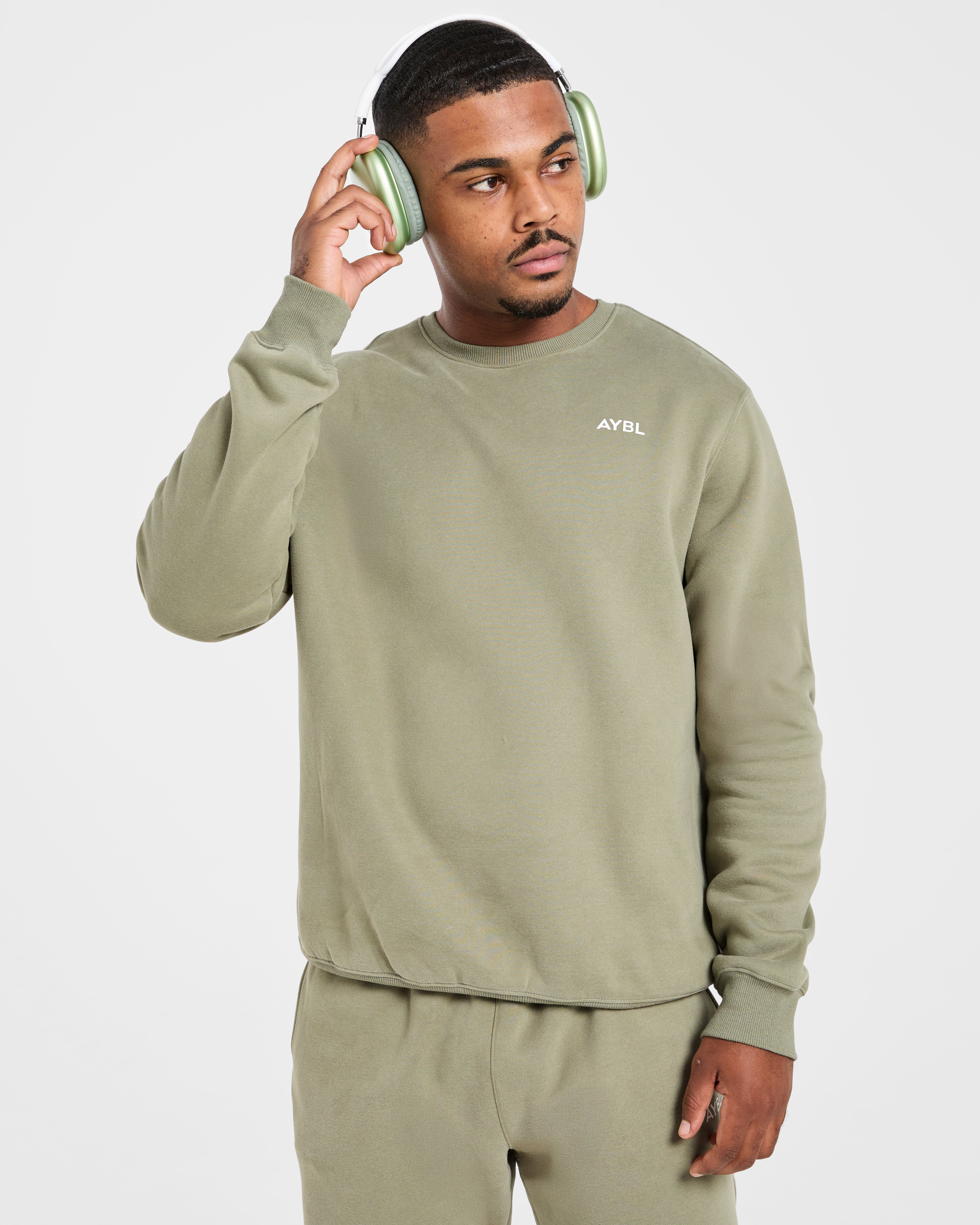 Essential Sweater - Desert Olive
