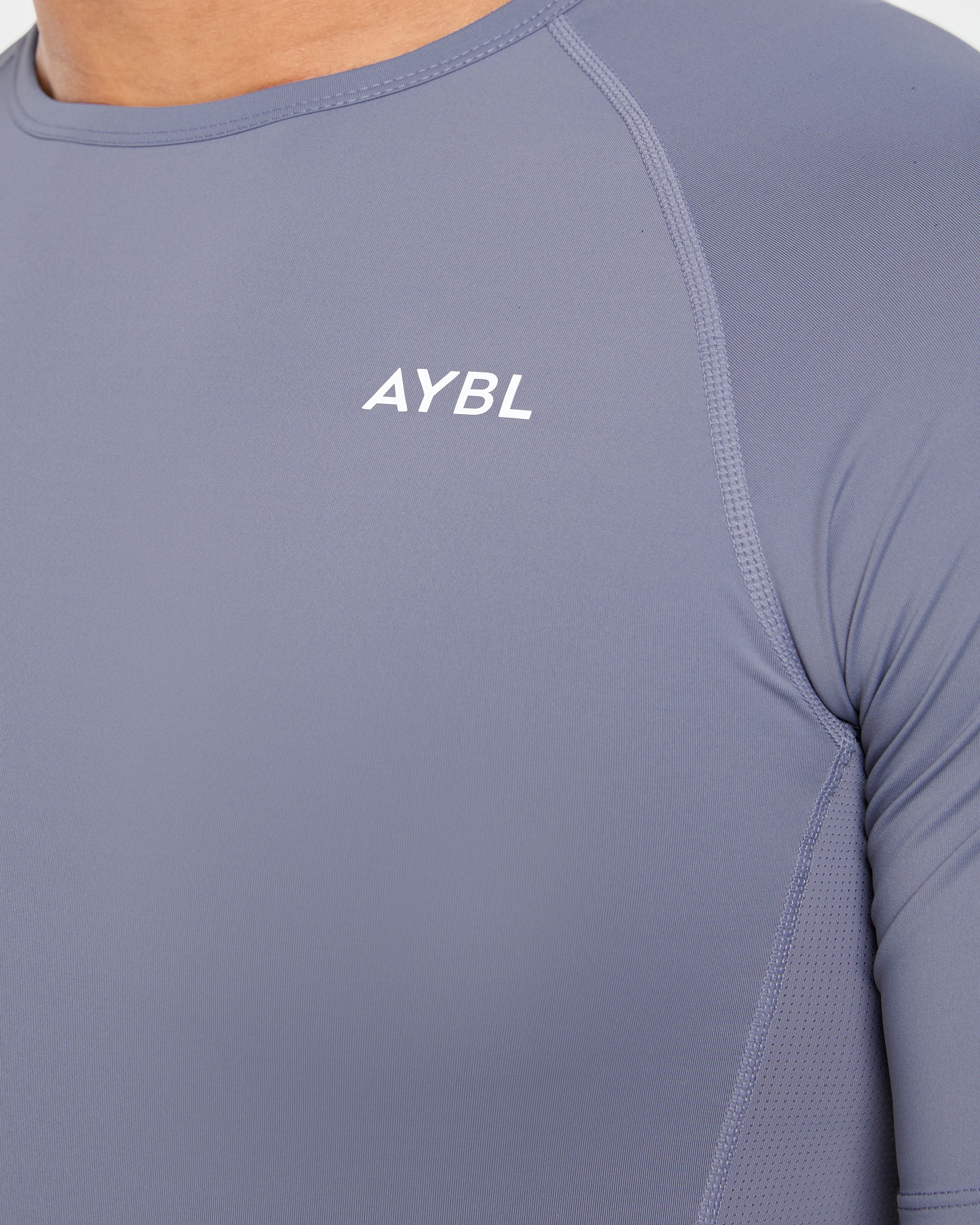 Compression T Shirt - Slate Grau