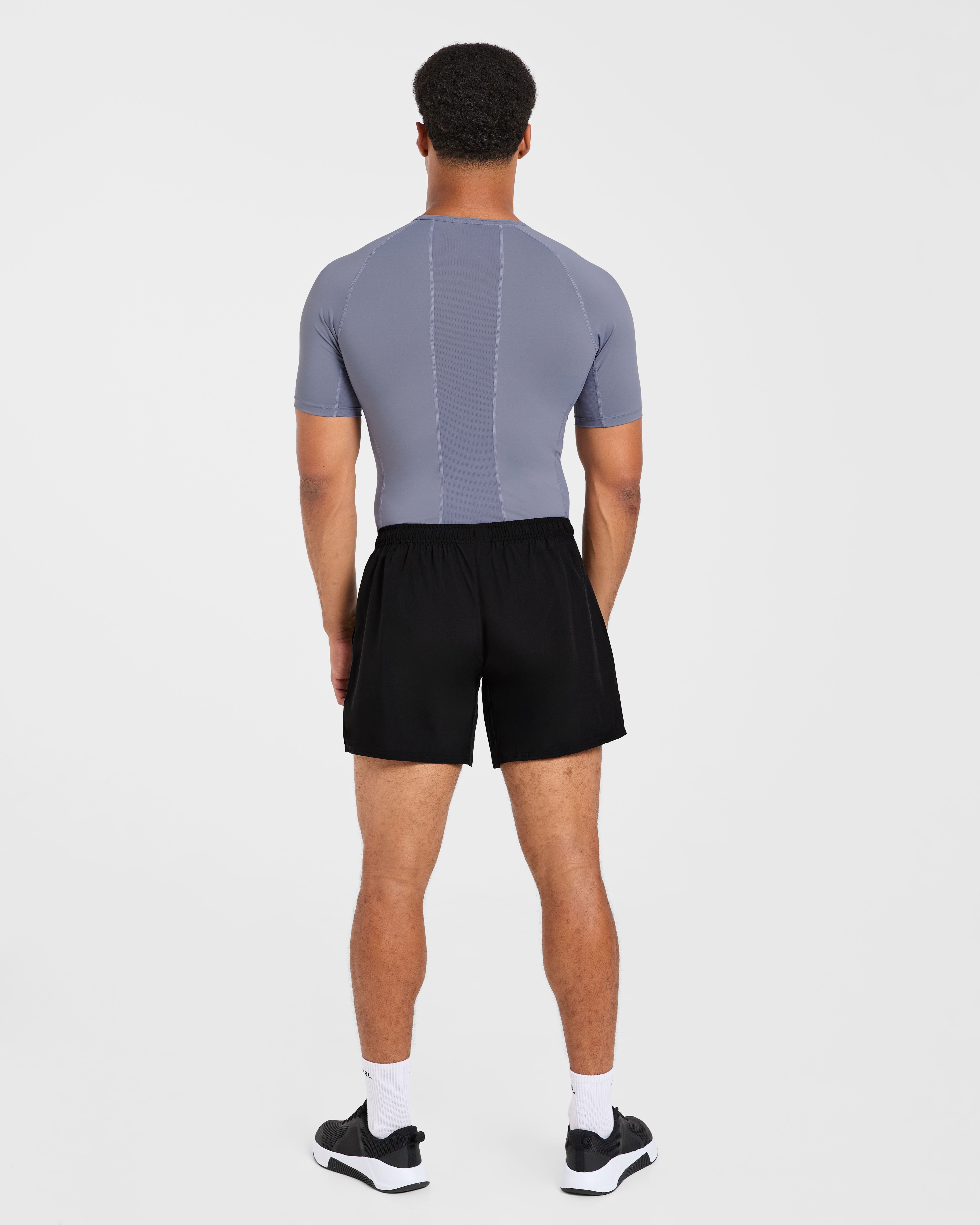 Compression T Shirt - Slate Grau