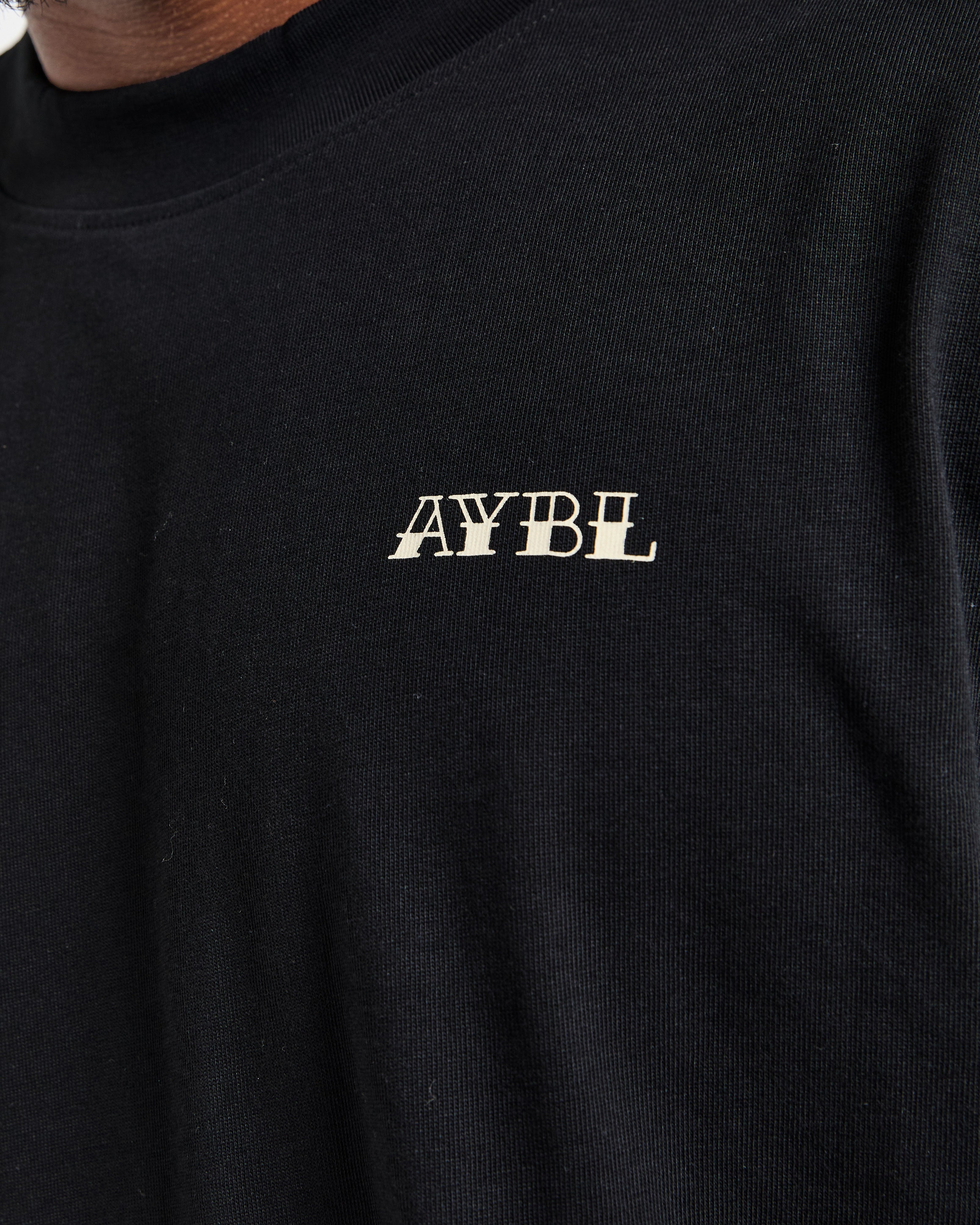 AYBL Strength Club Oversized T Shirt - Schwarz