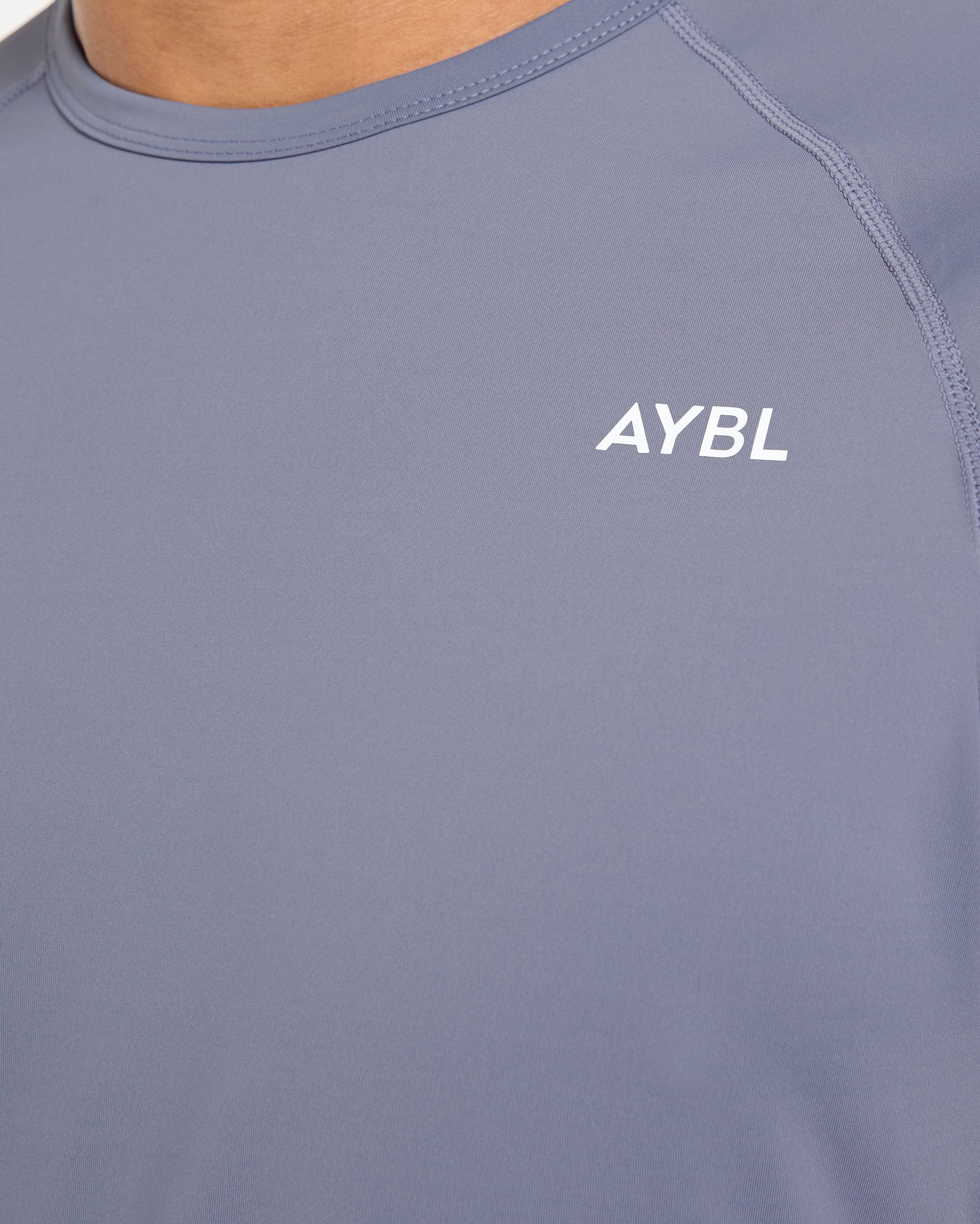 Compression Relaxed T Shirt - Slate Grau