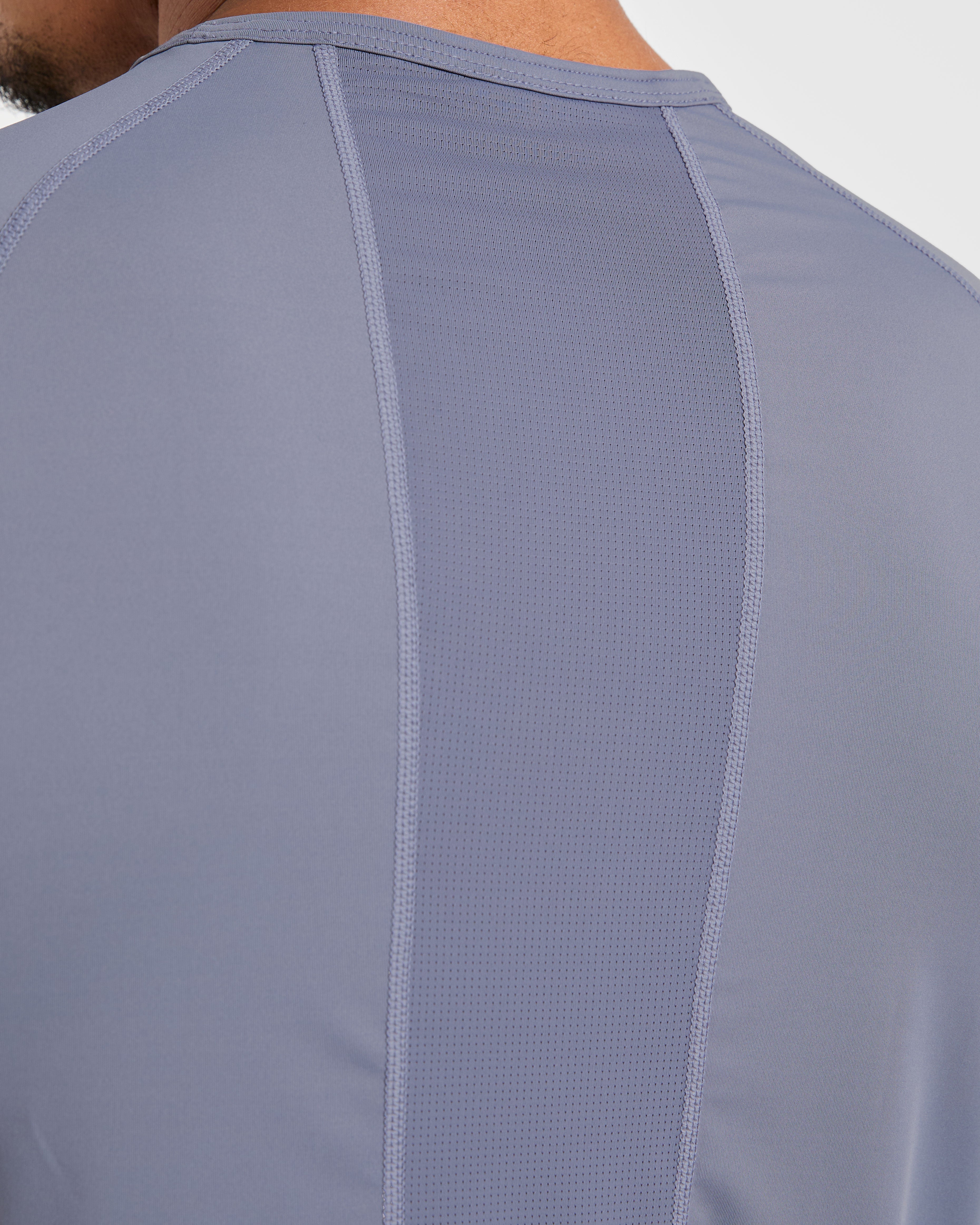 Compression Relaxed T Shirt - Slate Grau