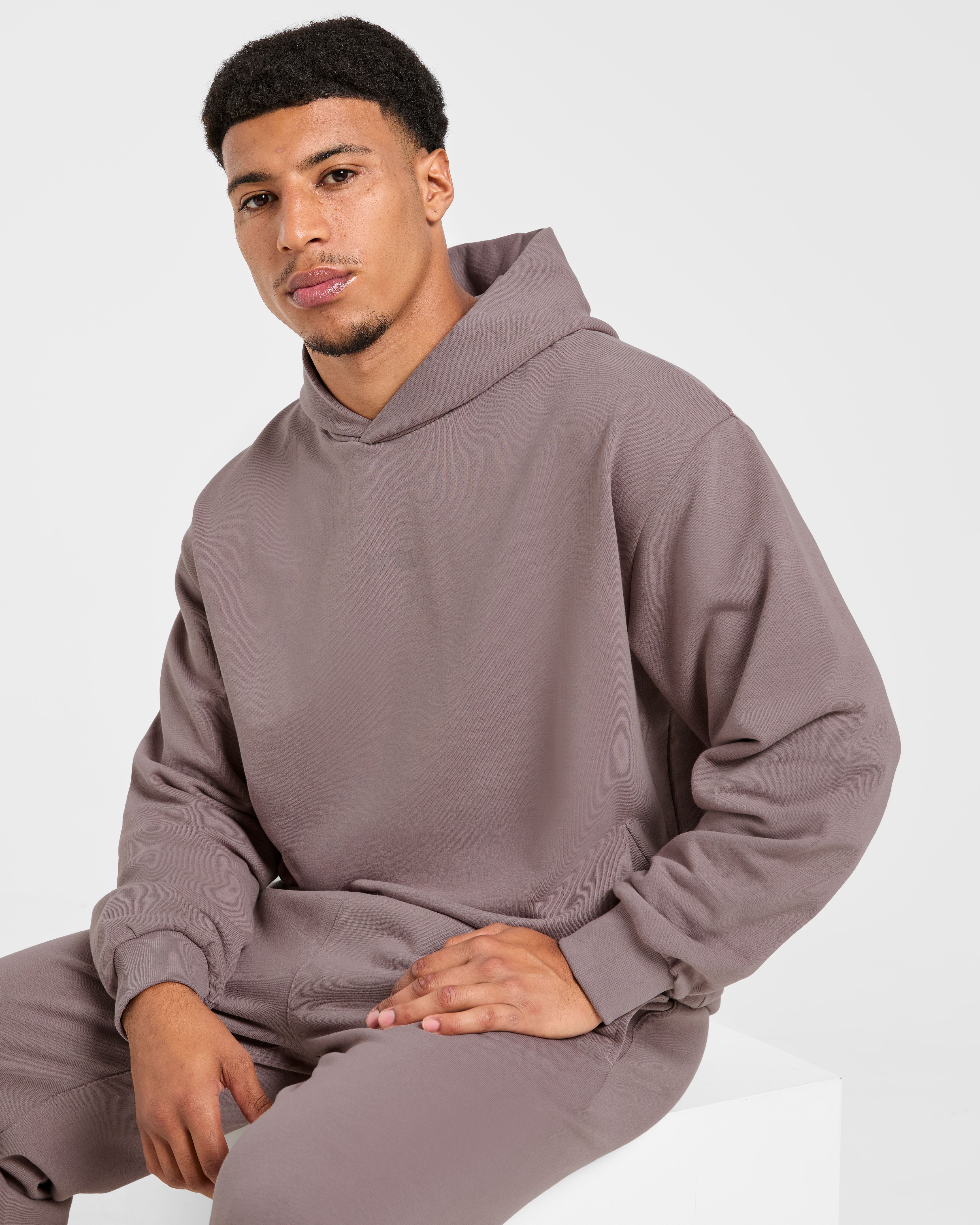 Craft Oversized Hoodie - Muted Plum