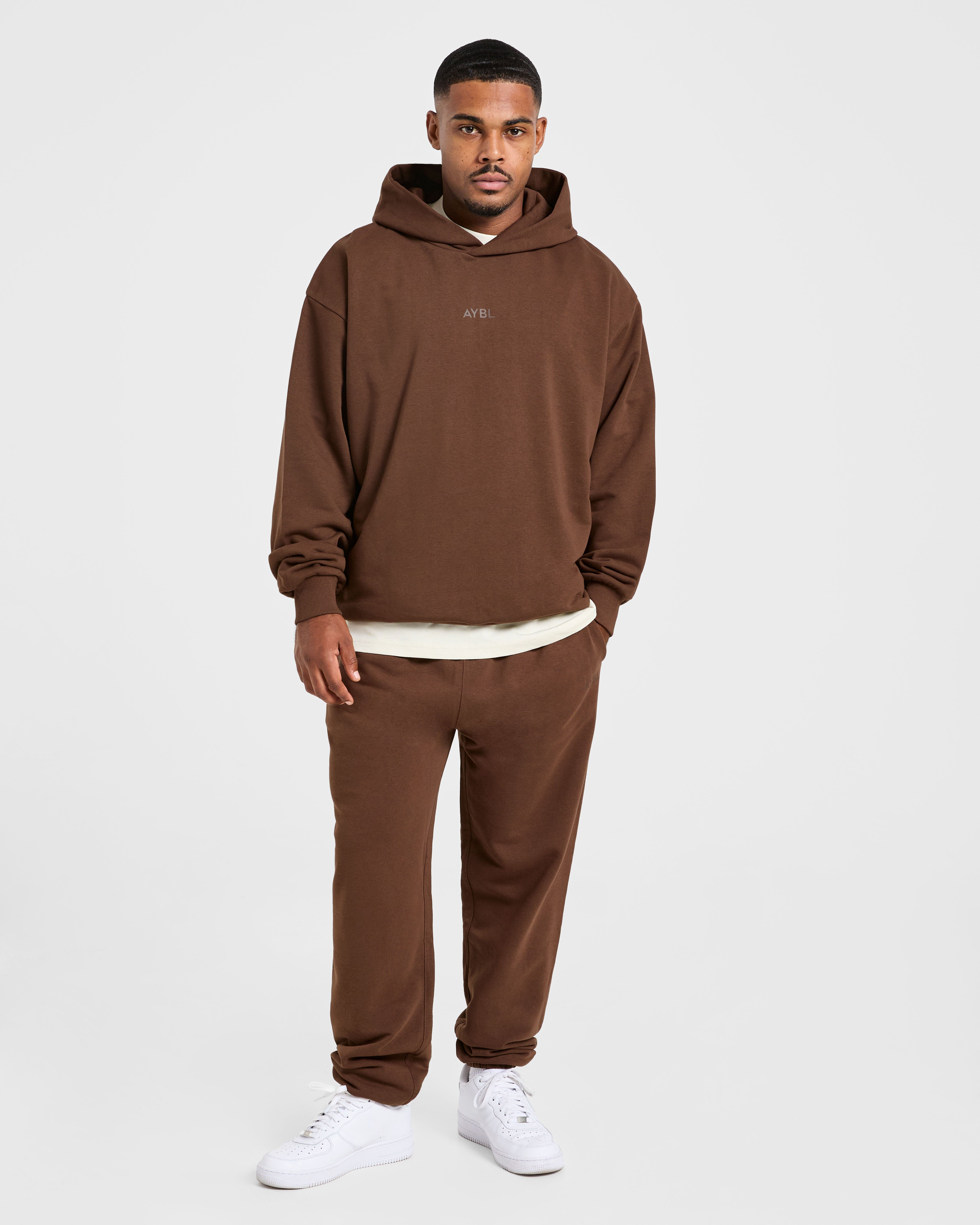 Craft Oversized Hoodie - Braun