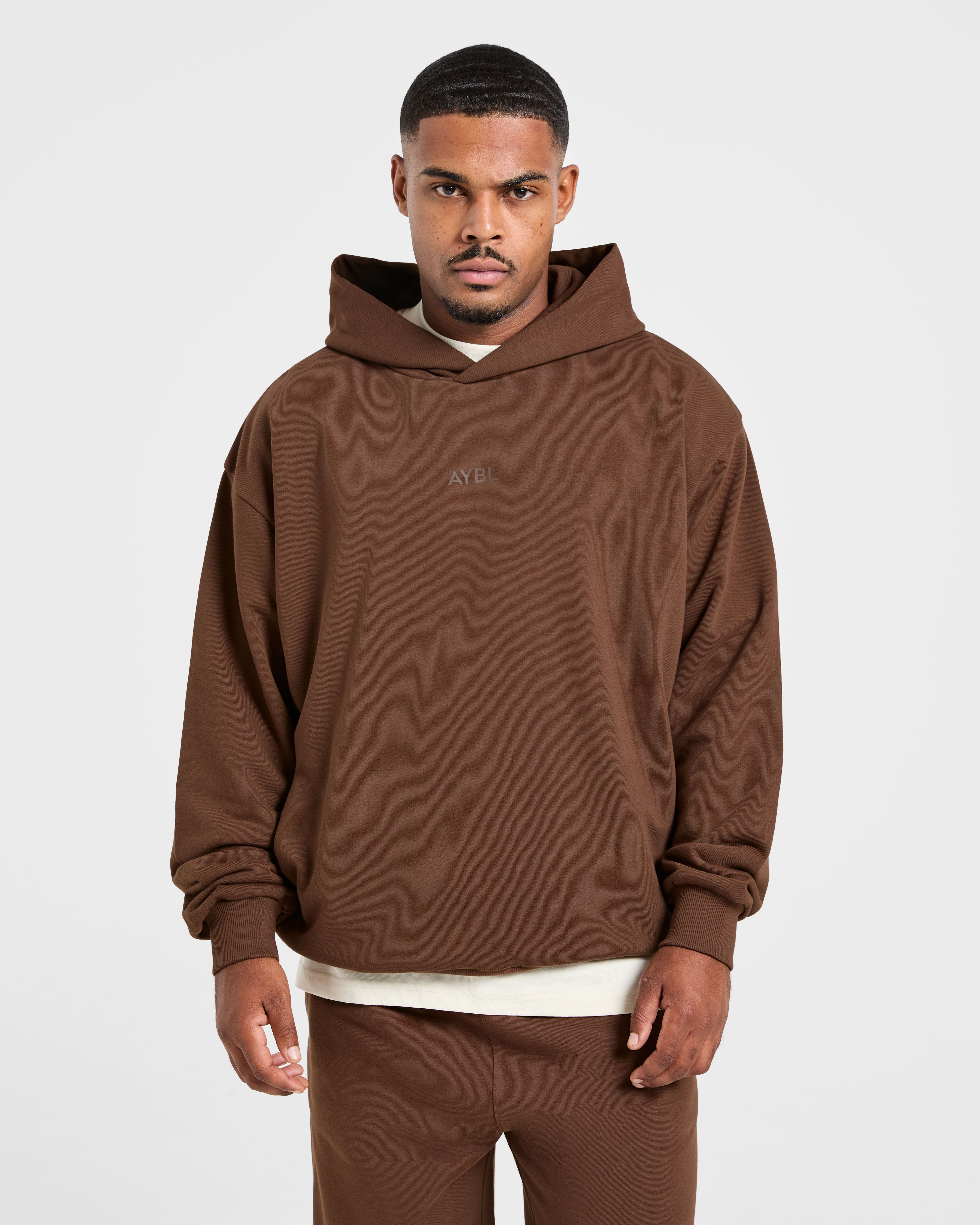 Craft Oversized Hoodie - Braun