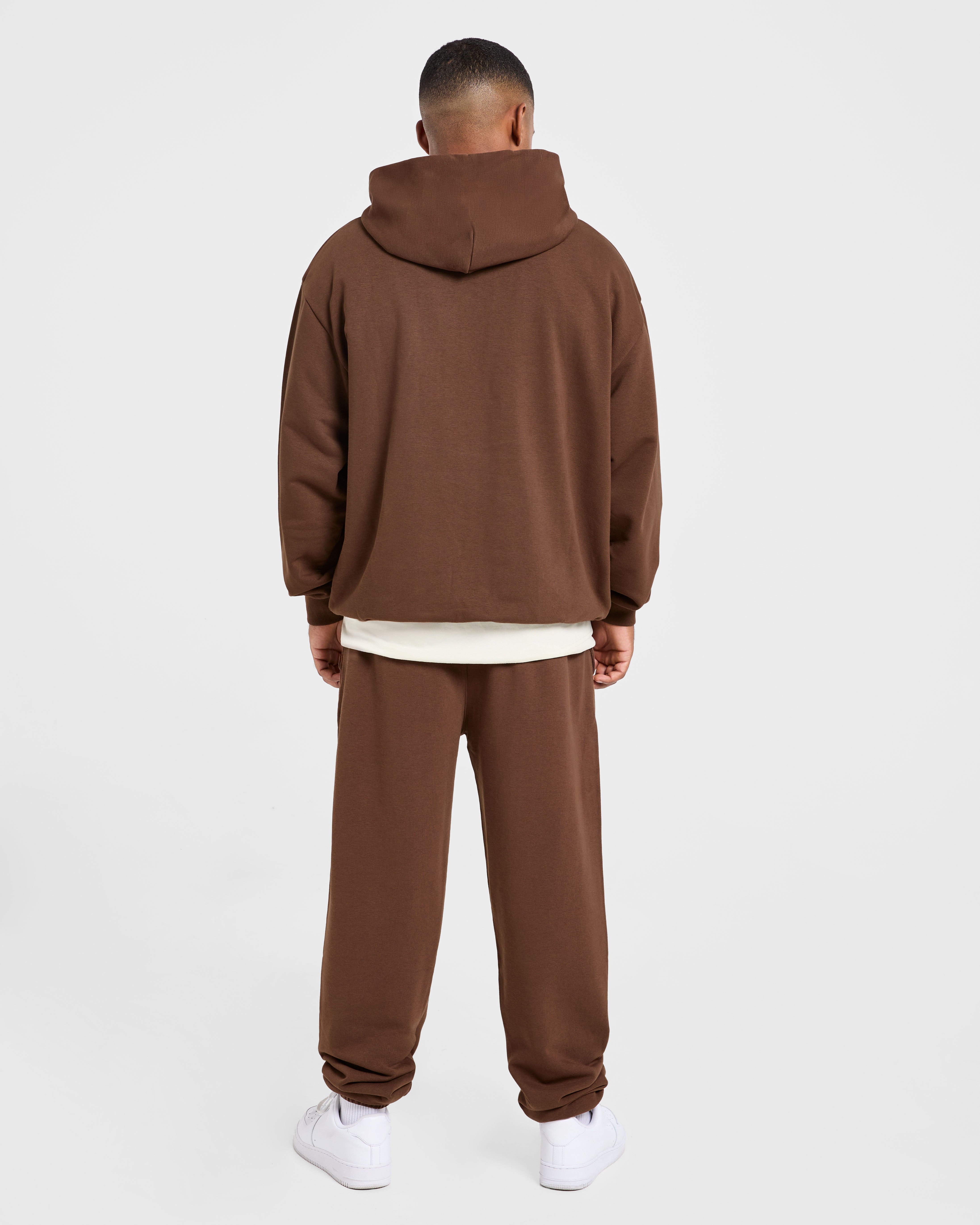 Craft Oversized Hoodie - Braun
