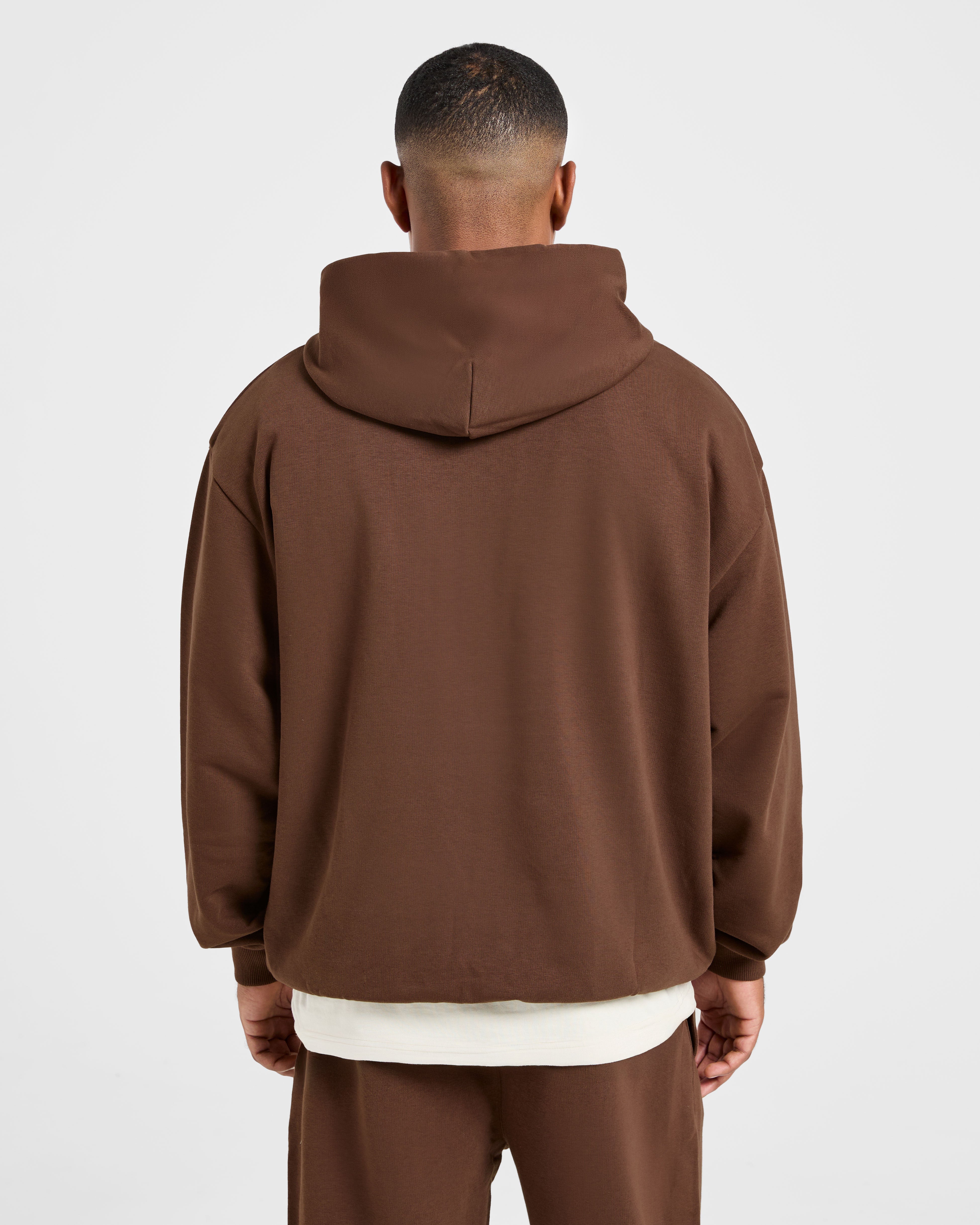 Craft Oversized Hoodie - Braun