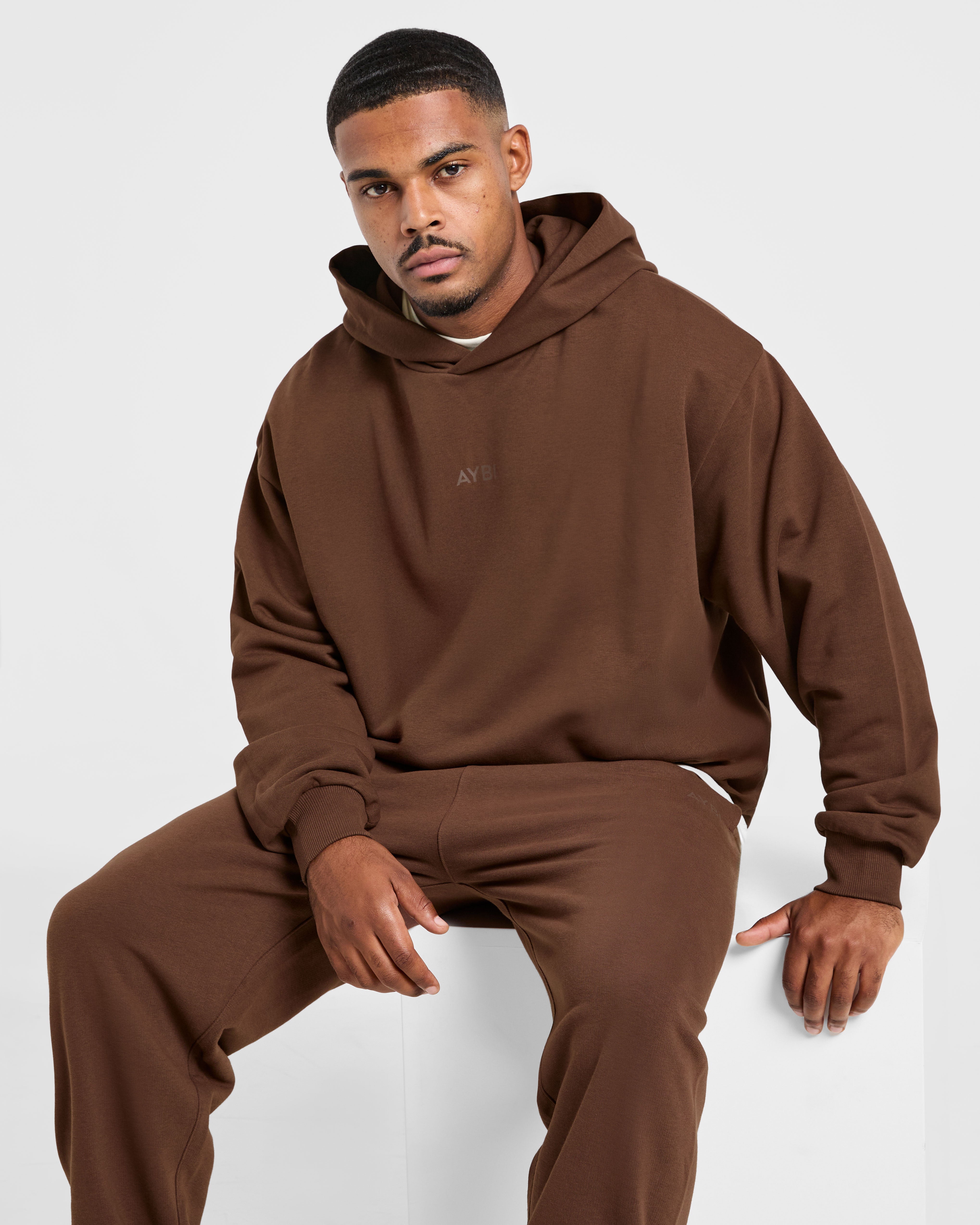 Craft Oversized Hoodie - Braun