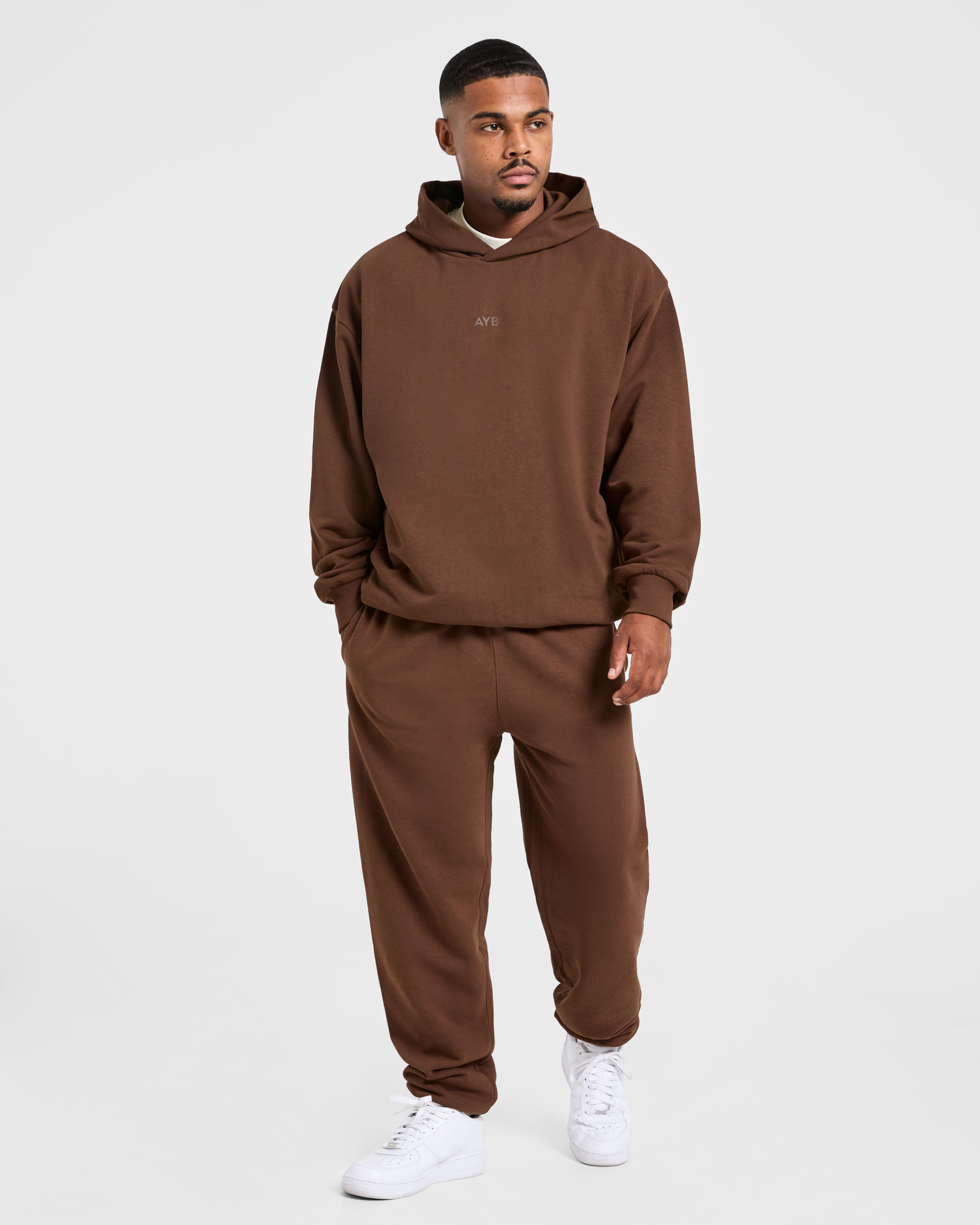 Craft Oversized Hoodie - Braun