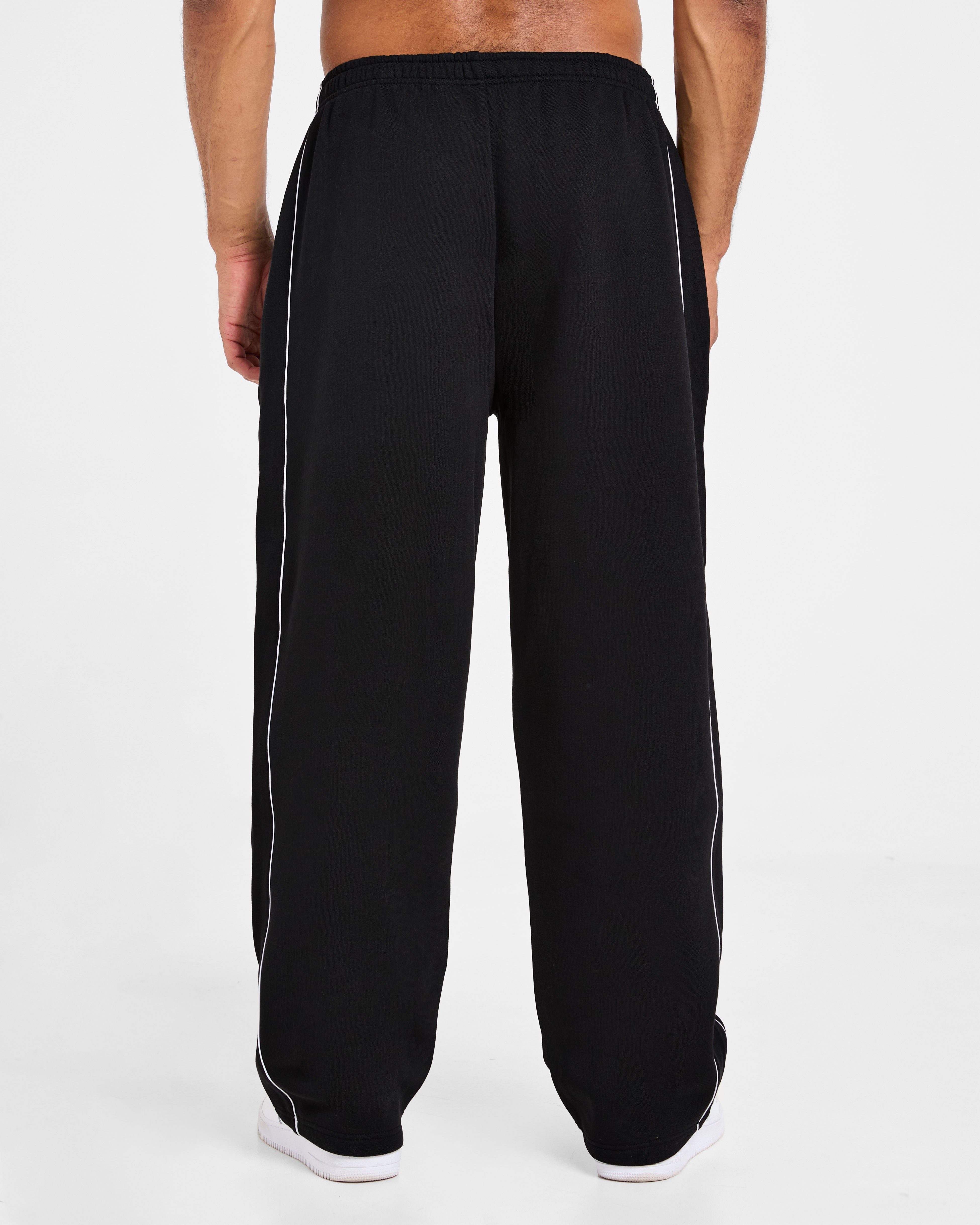 Restore Oversized Straight Leg Joggers - Schwarz