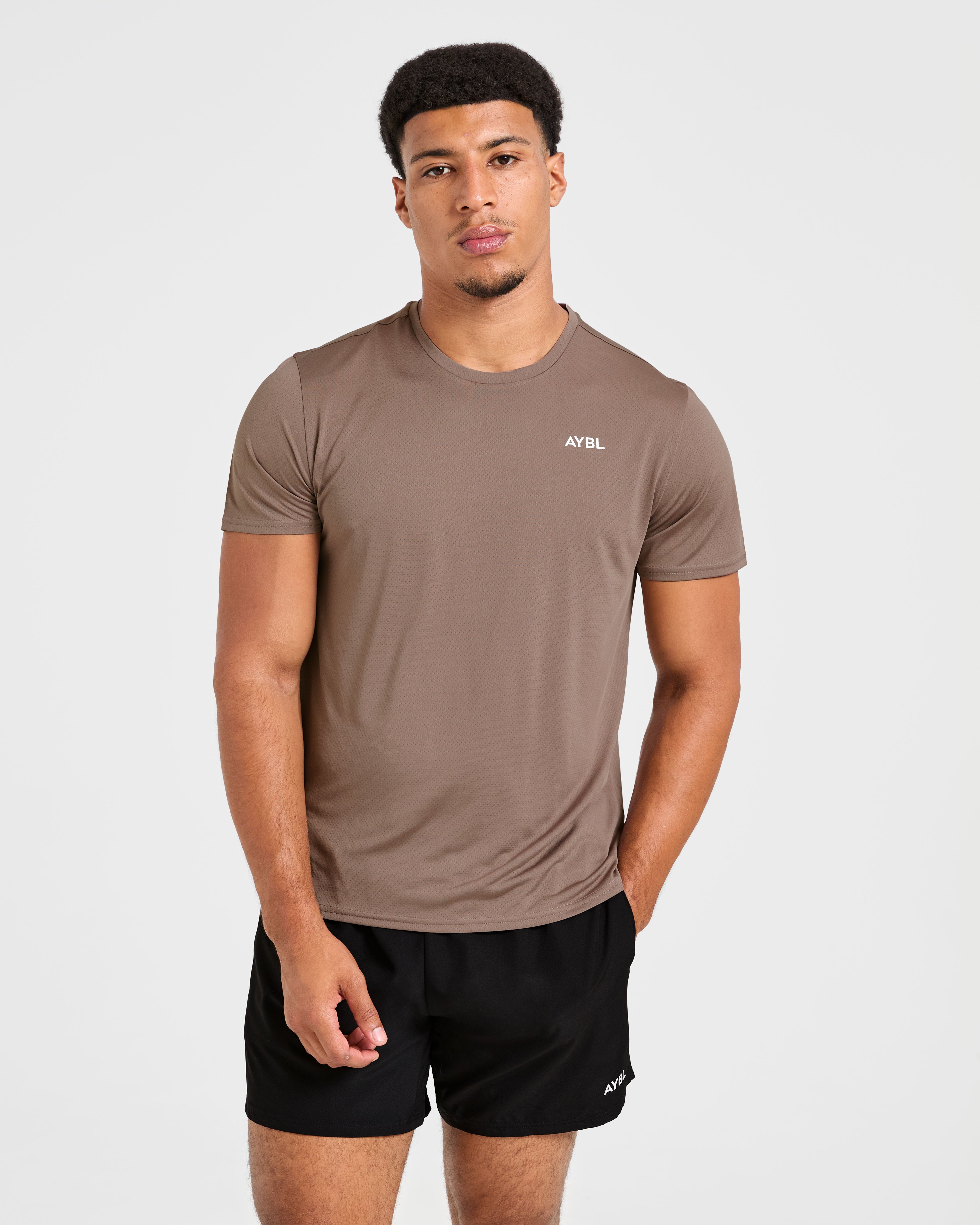 Origin T Shirt - Mocha Braun