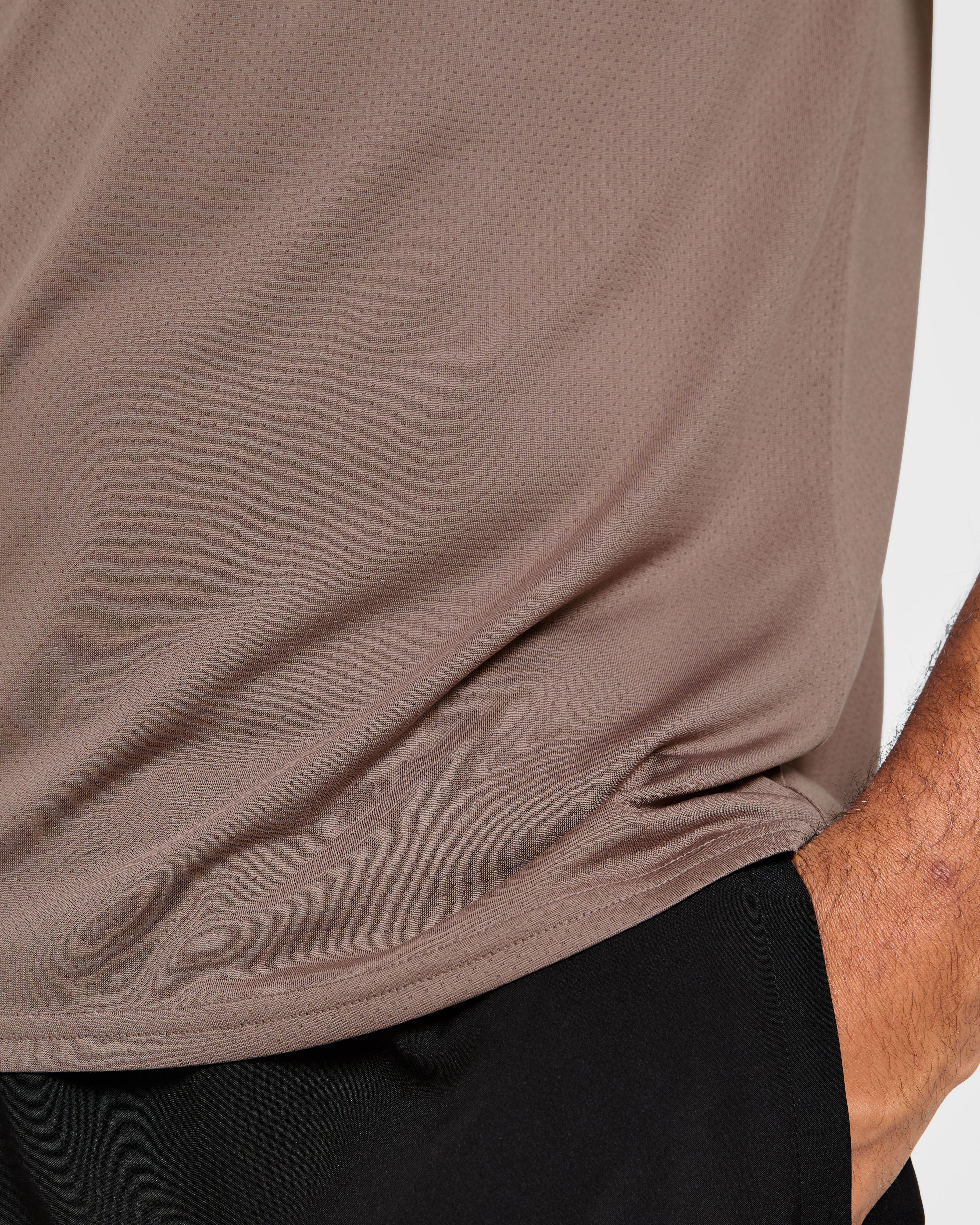 Origin T Shirt - Mocha Braun