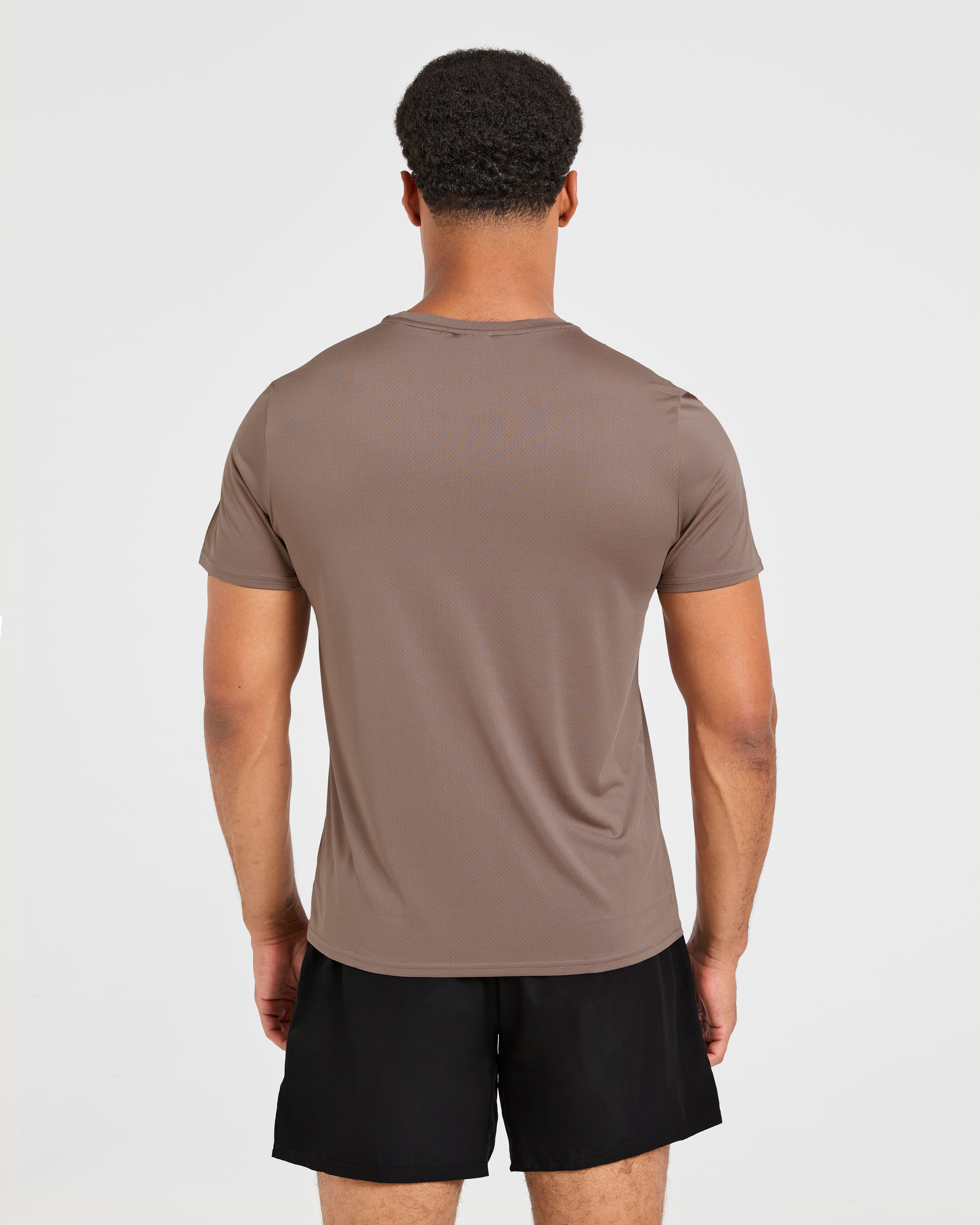Origin T Shirt - Mocha Braun