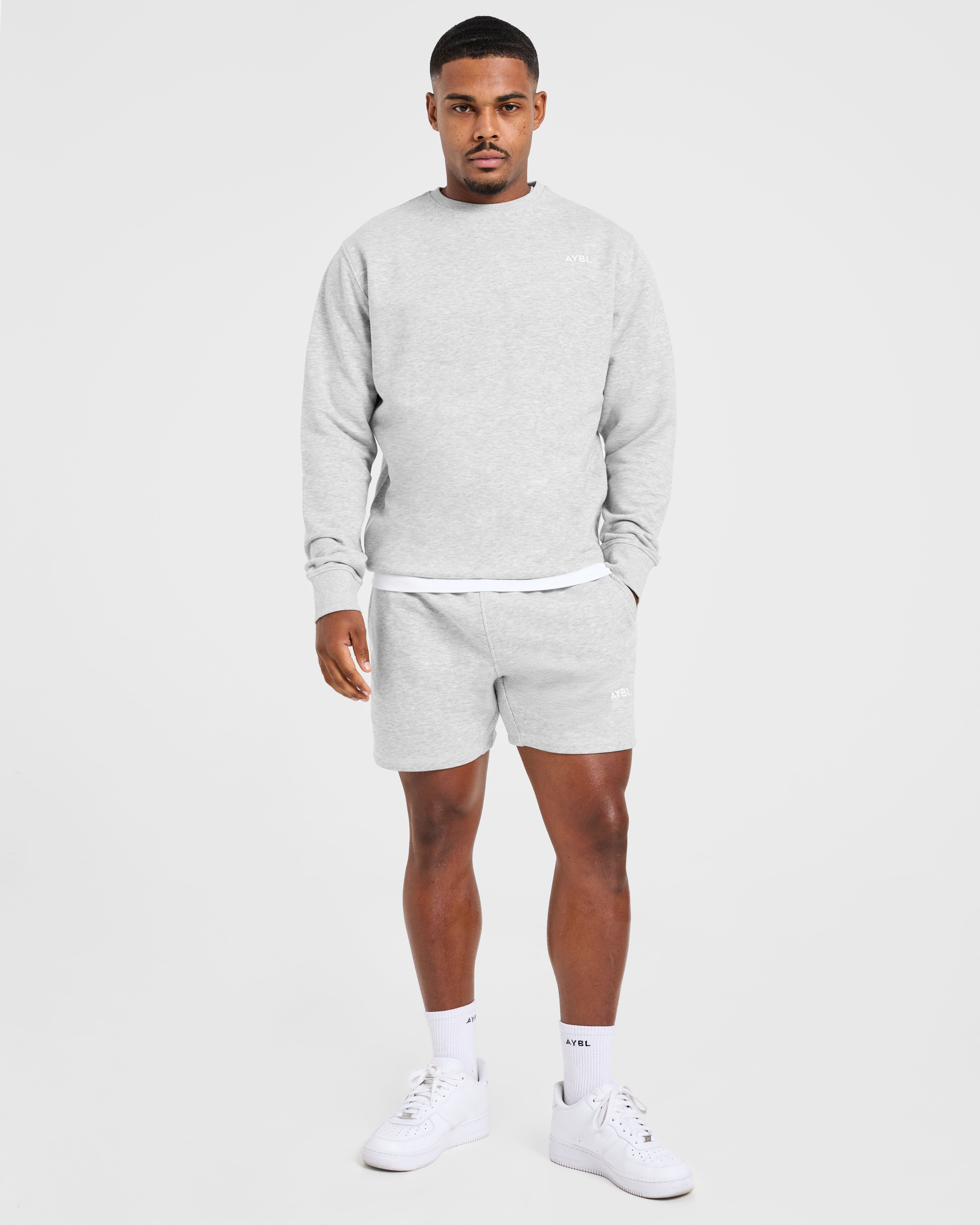 Essential Lightweight 5" Shorts - Grau Marl