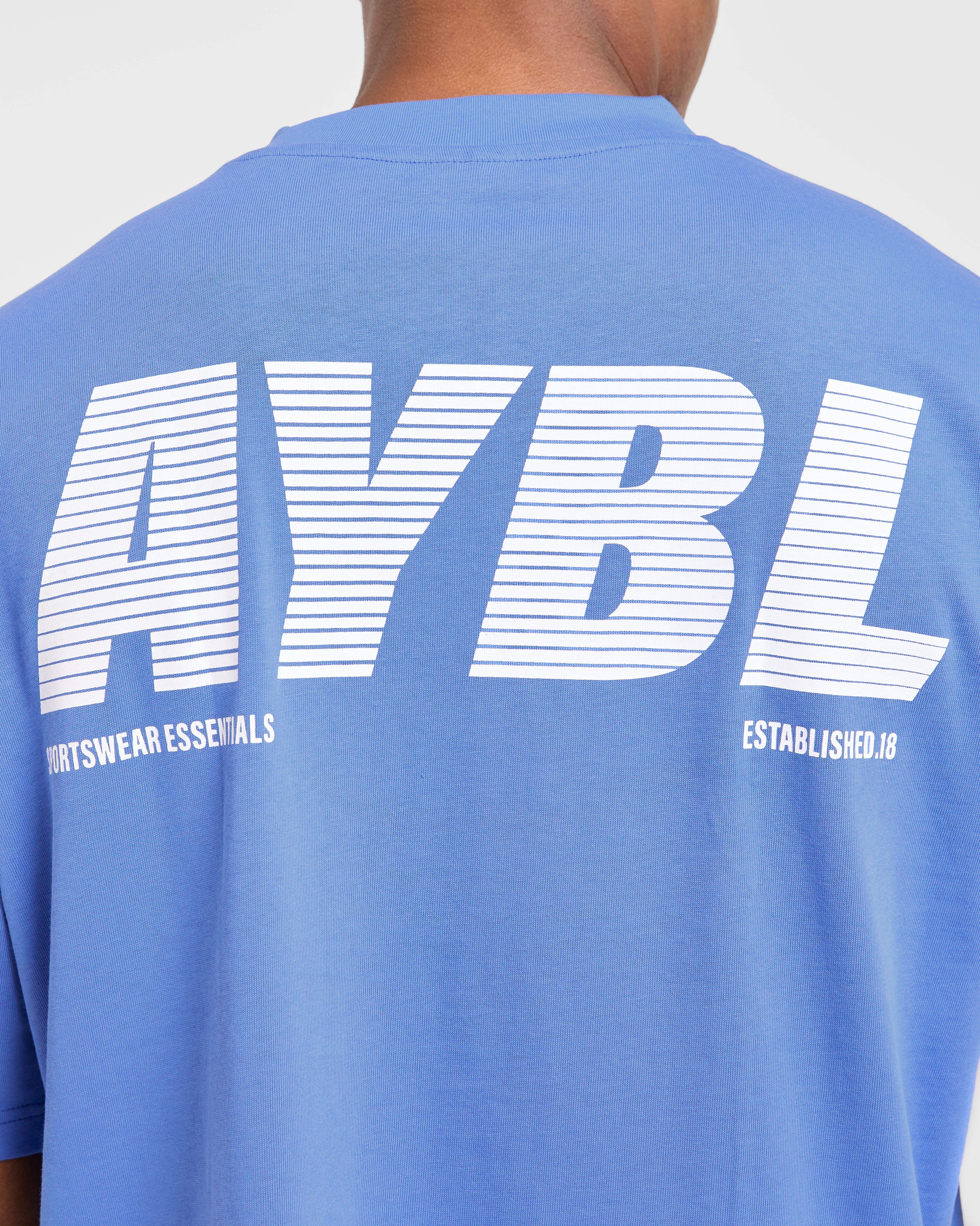 Sportswear Essentials Oversized T Shirt - Indigo Blau