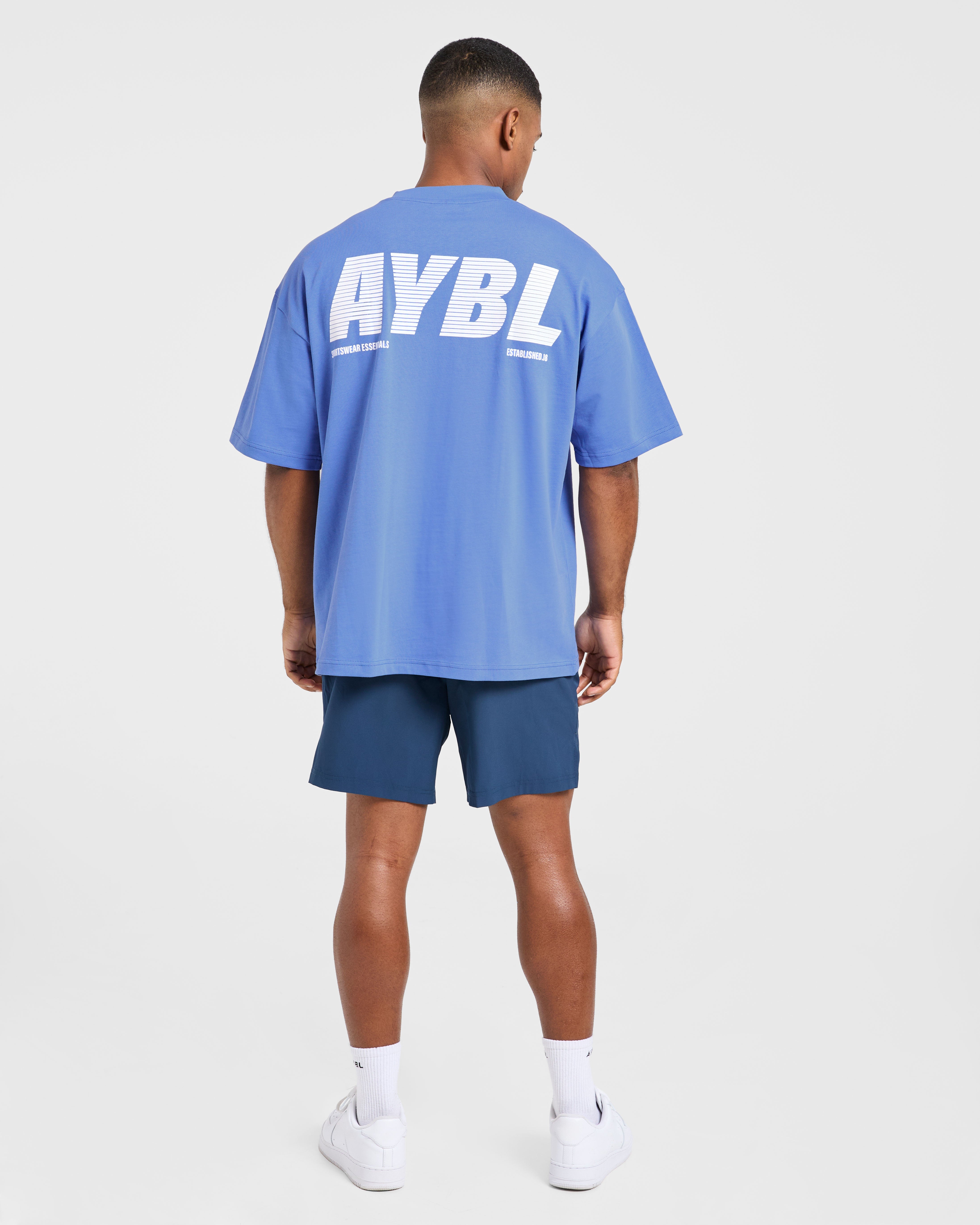 Sportswear Essentials Oversized T Shirt - Indigo Blau